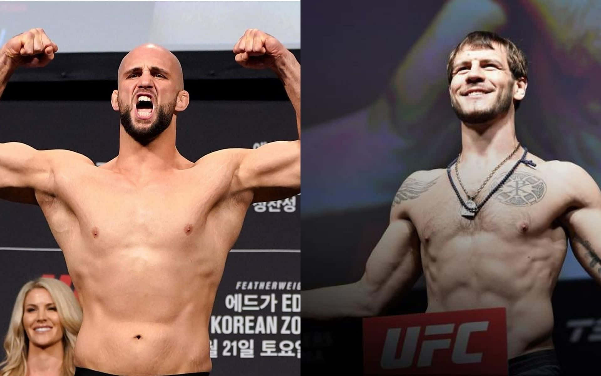 Nikita Krylov And Craig Side-by-side Background