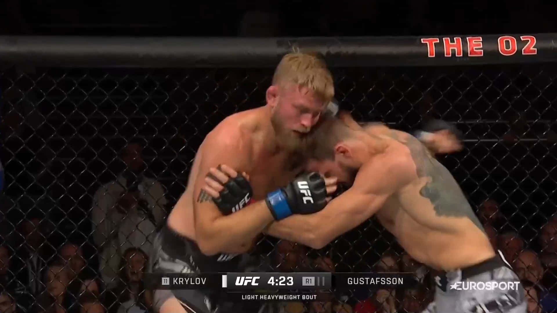 Nikita Krylov And Gustafsson Fight Background