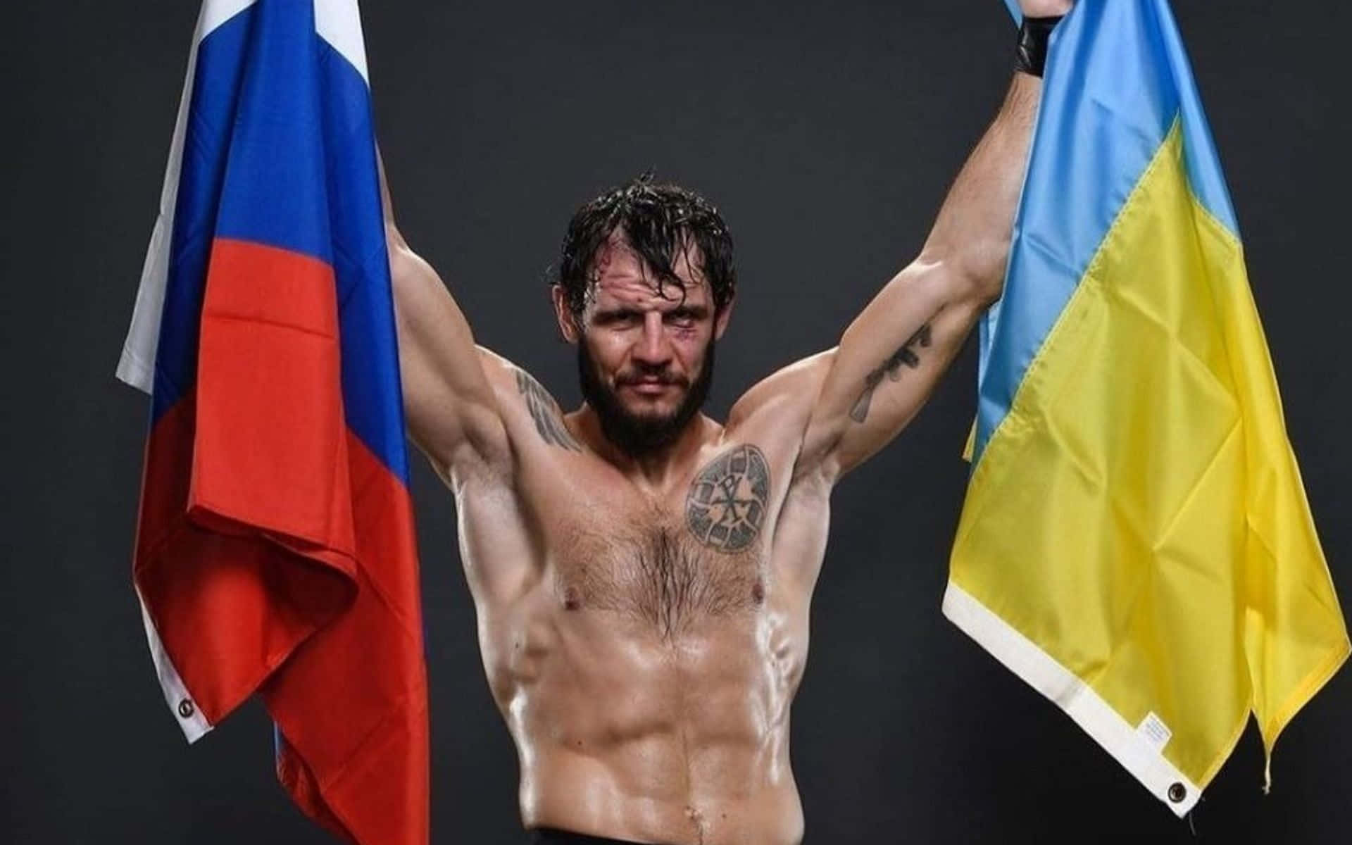 Nikita Krylov Flags Background
