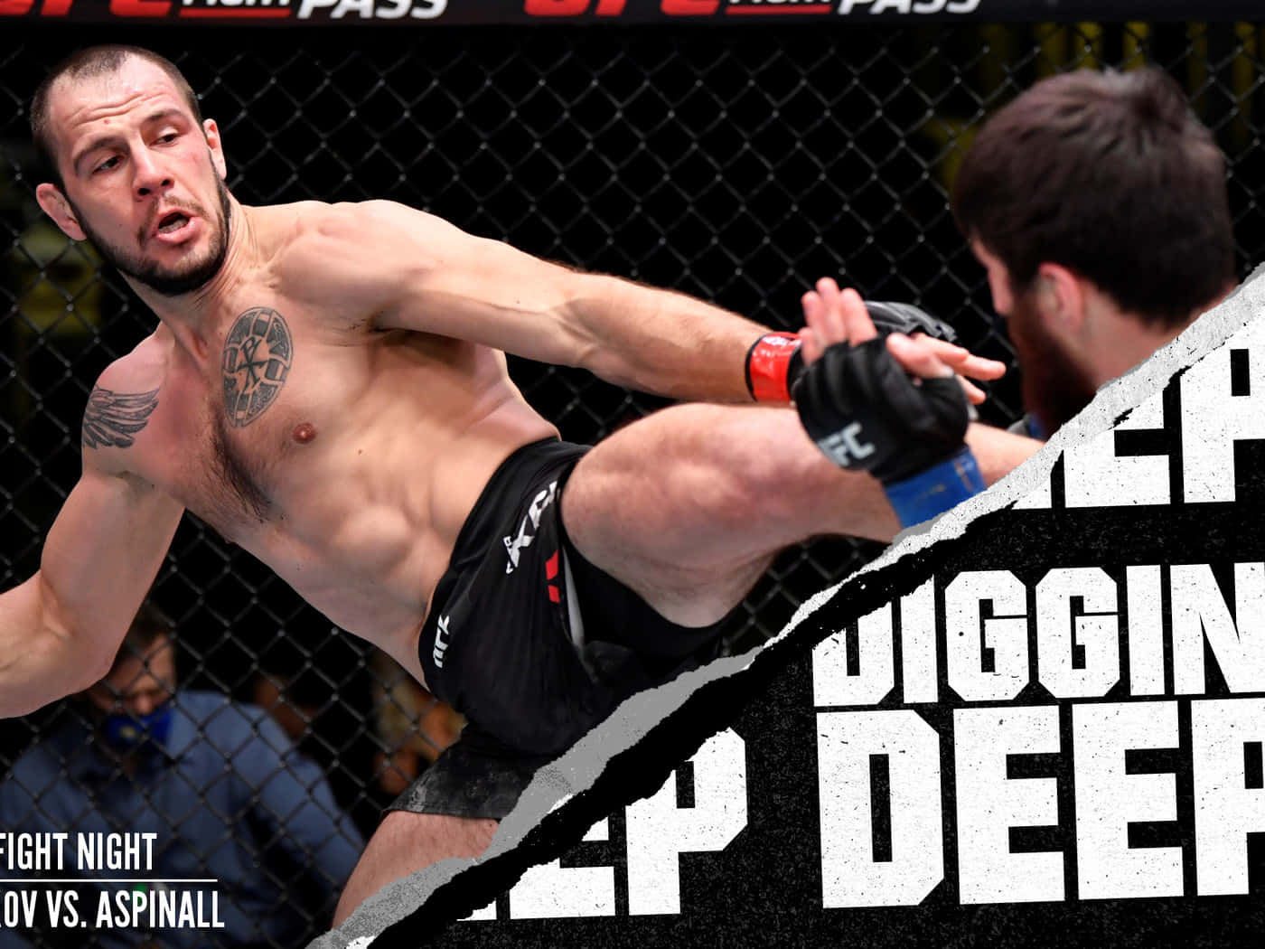 Nikita Krylov Kick Shot Background