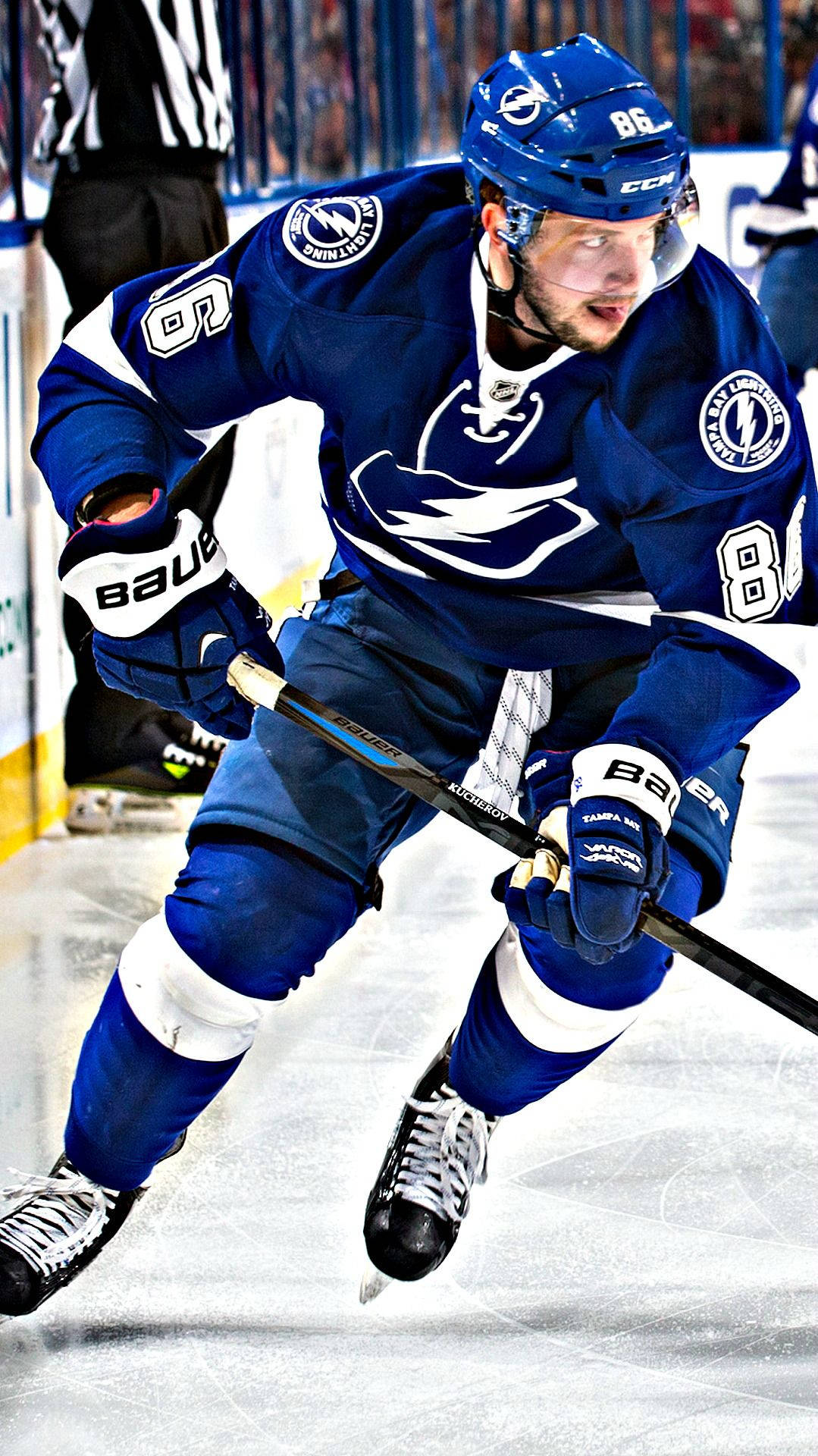 Nikita Kucherov Professional Ice Hockey Player Background