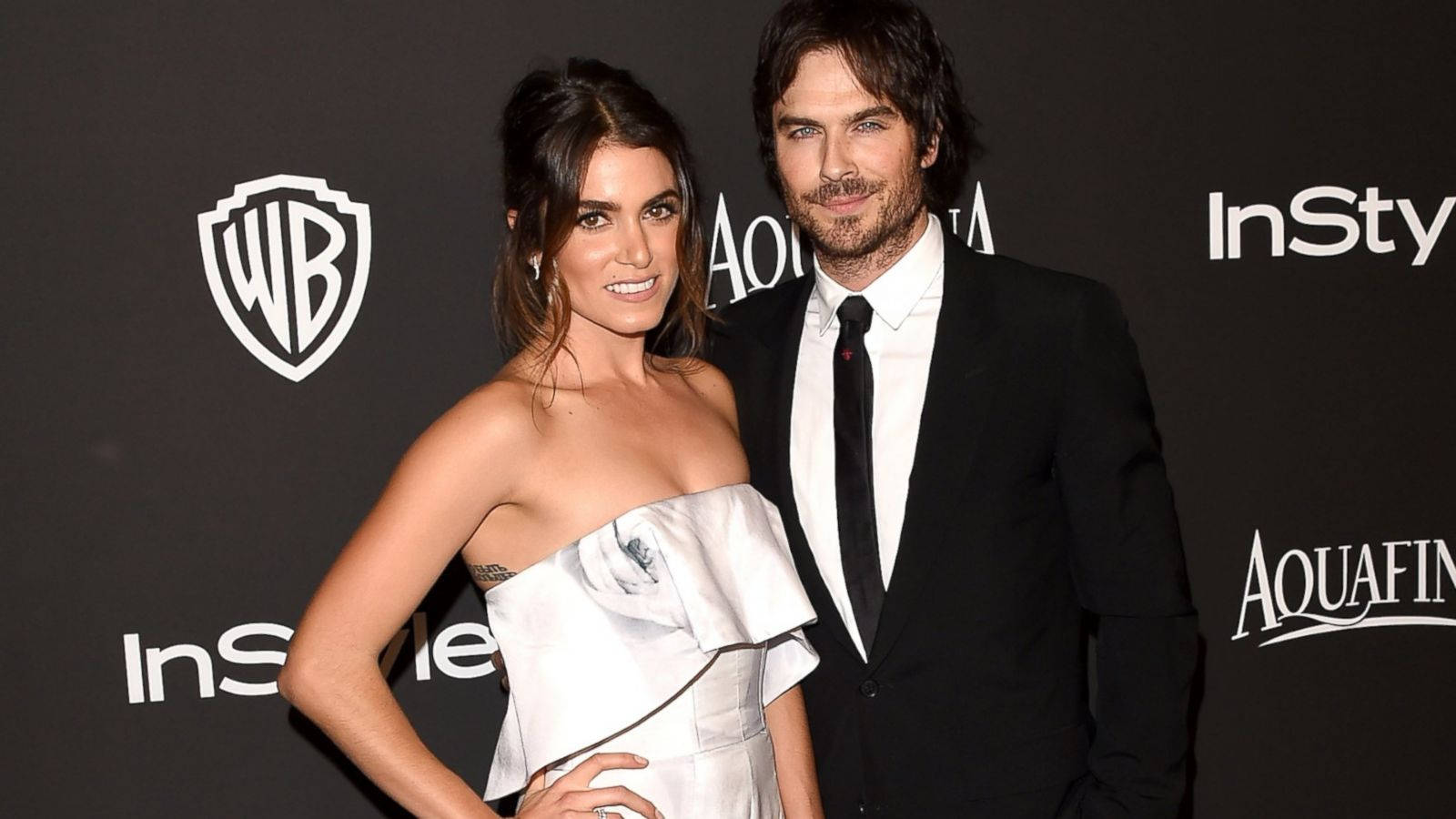 Nikki Reed And Ian Somerhalder Warner Bros Background