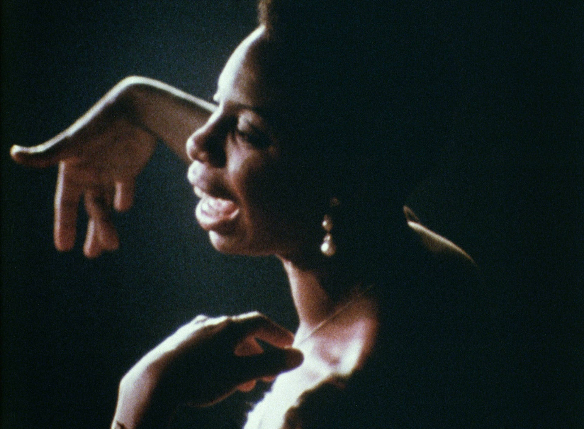 Nina Simone American Singer Powerful Performance