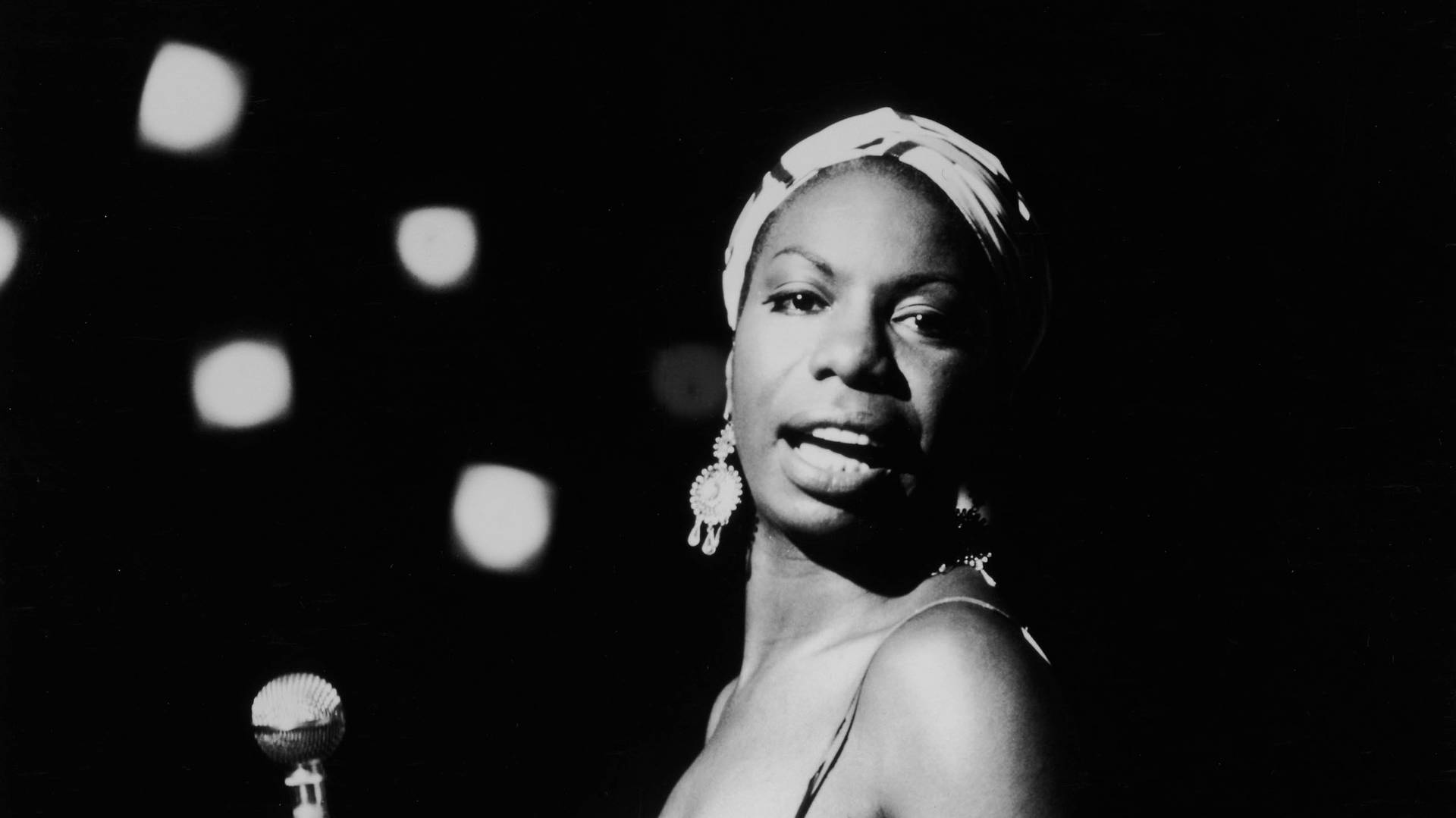 Nina Simone Jazz Music Tribute Background