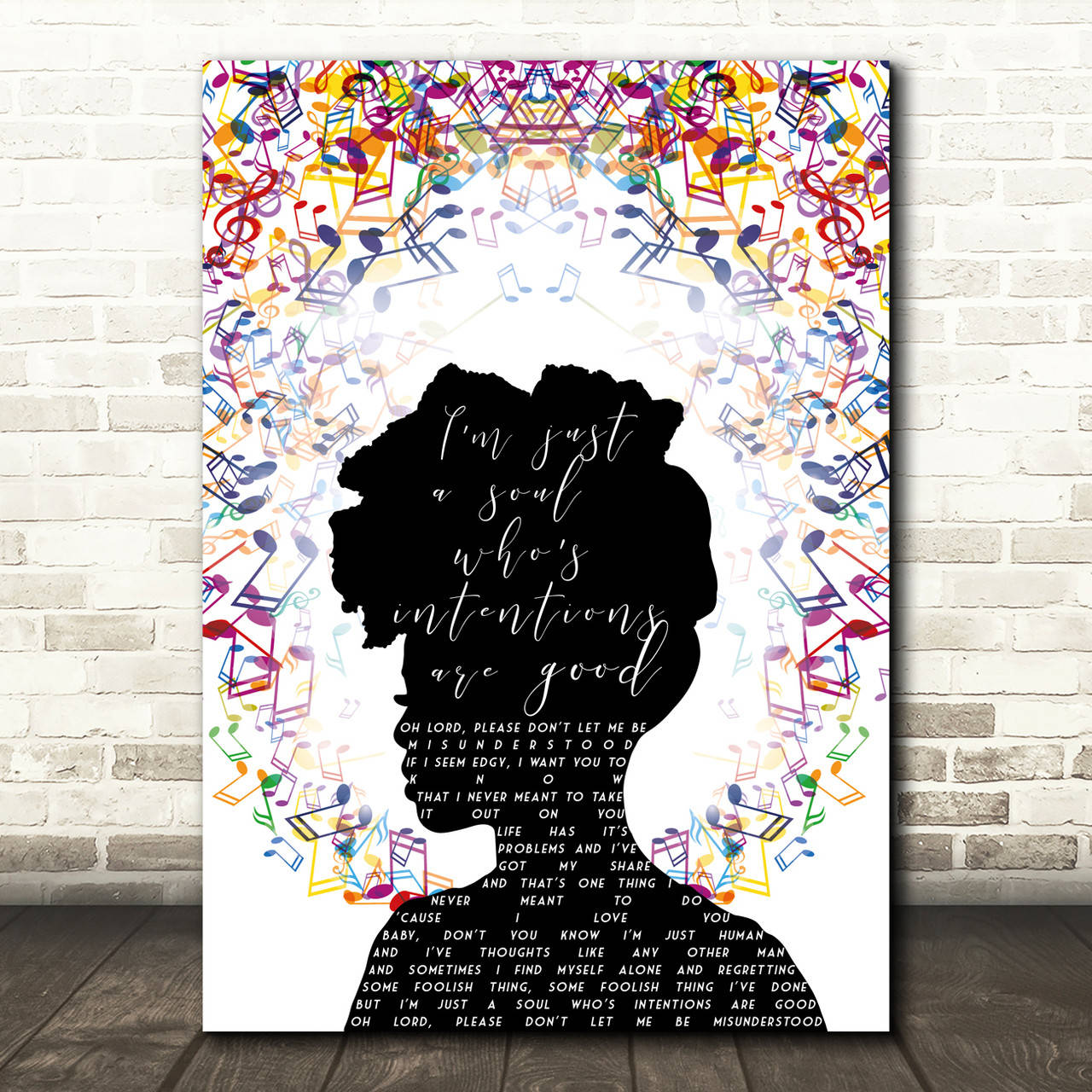 Nina Simone Quote Poster Art