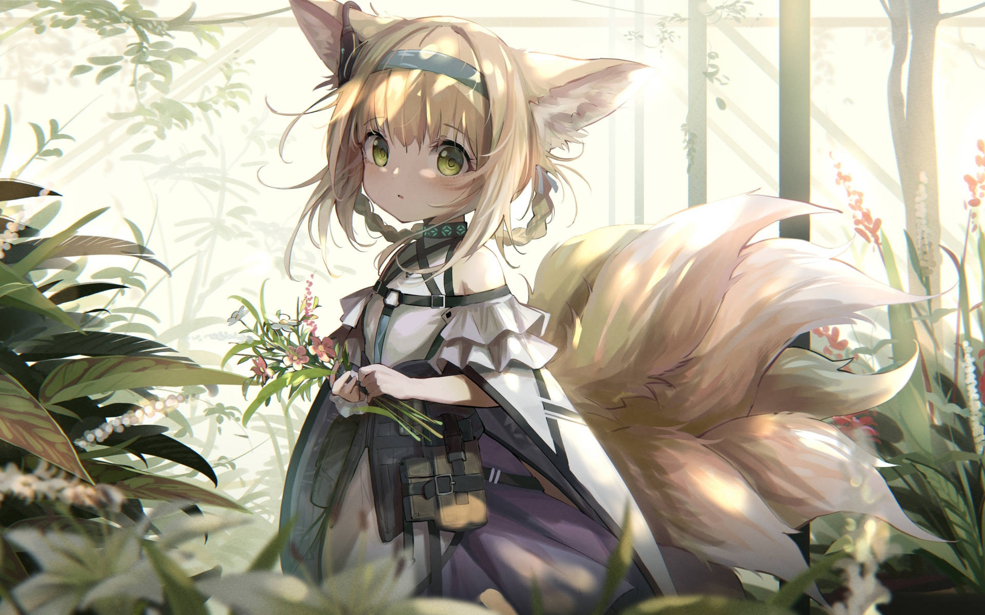 Nine Tailed Fox Little Girl