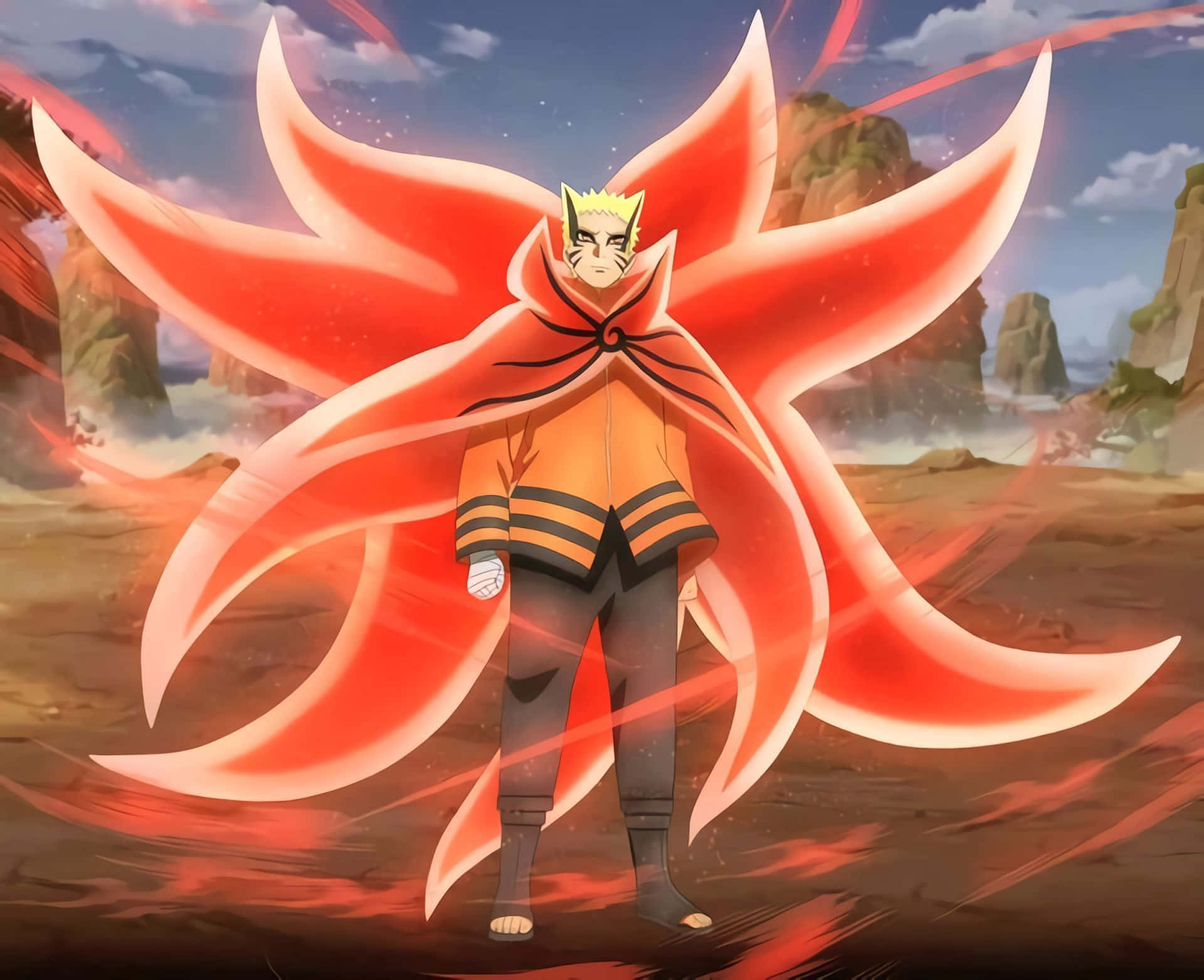 Nine Tailed Fox Naruto Background