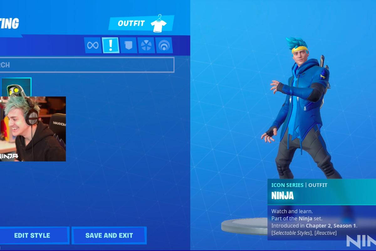 Ninja Fortnite Stream Background