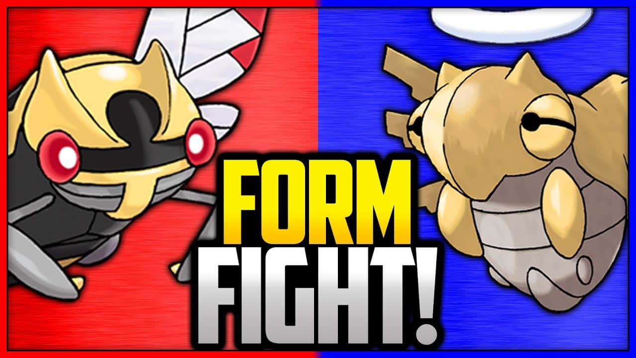 Ninjask And Shedinja Fight Poster
