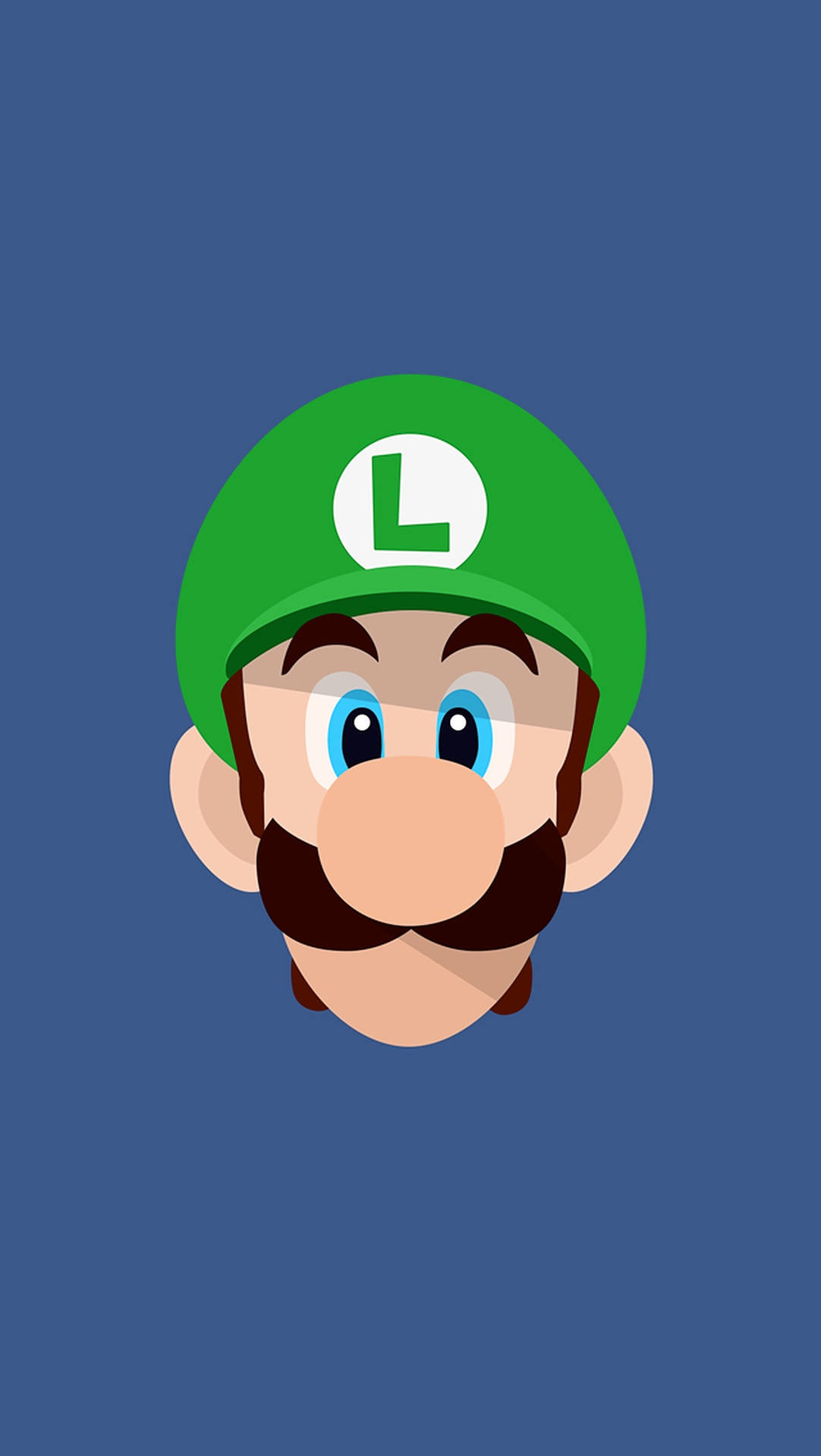 Nintendo Characters Luigi Minimalist Art Background