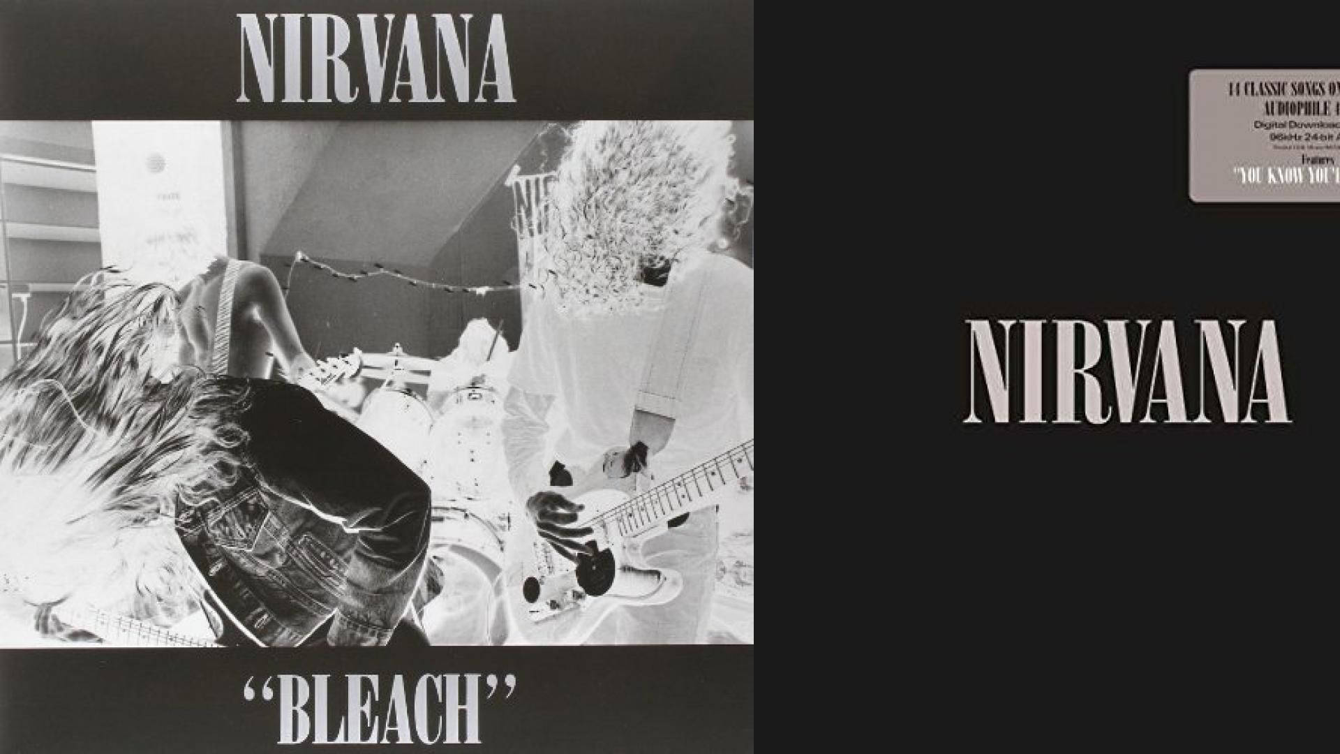 Nirvana Bleach Cover Background