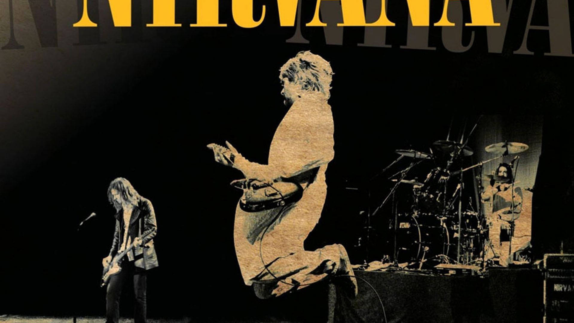 Nirvana Old Poster Background