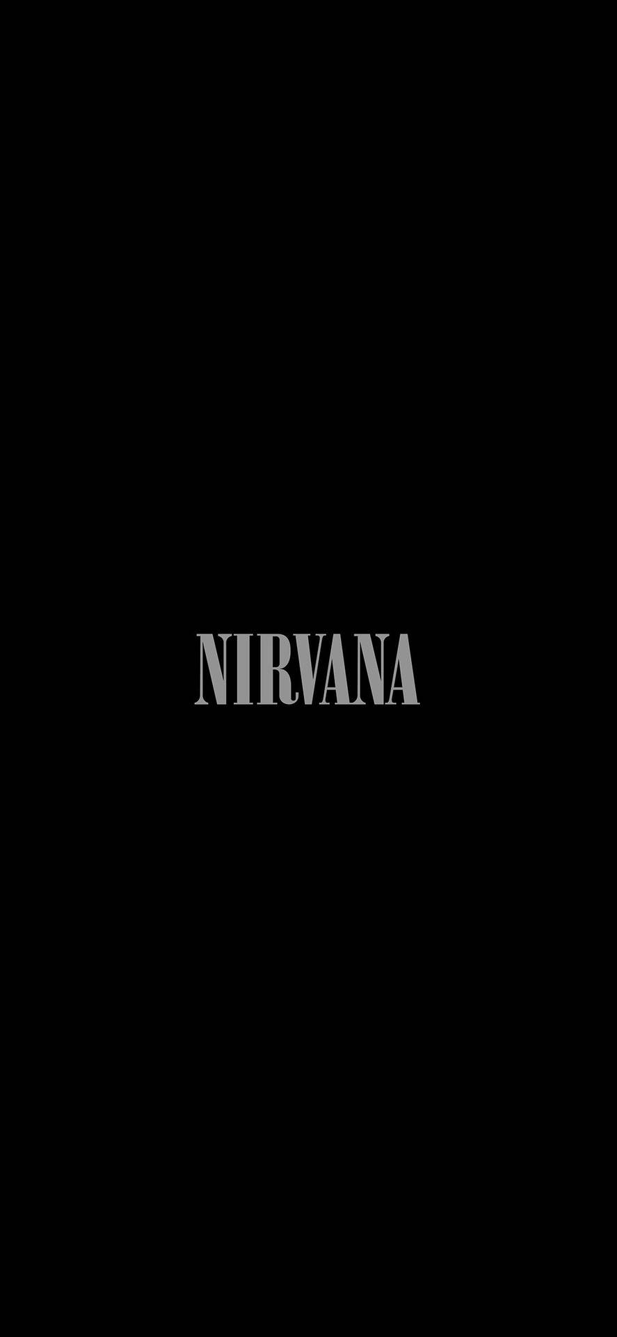Nirvana Plain Black Background