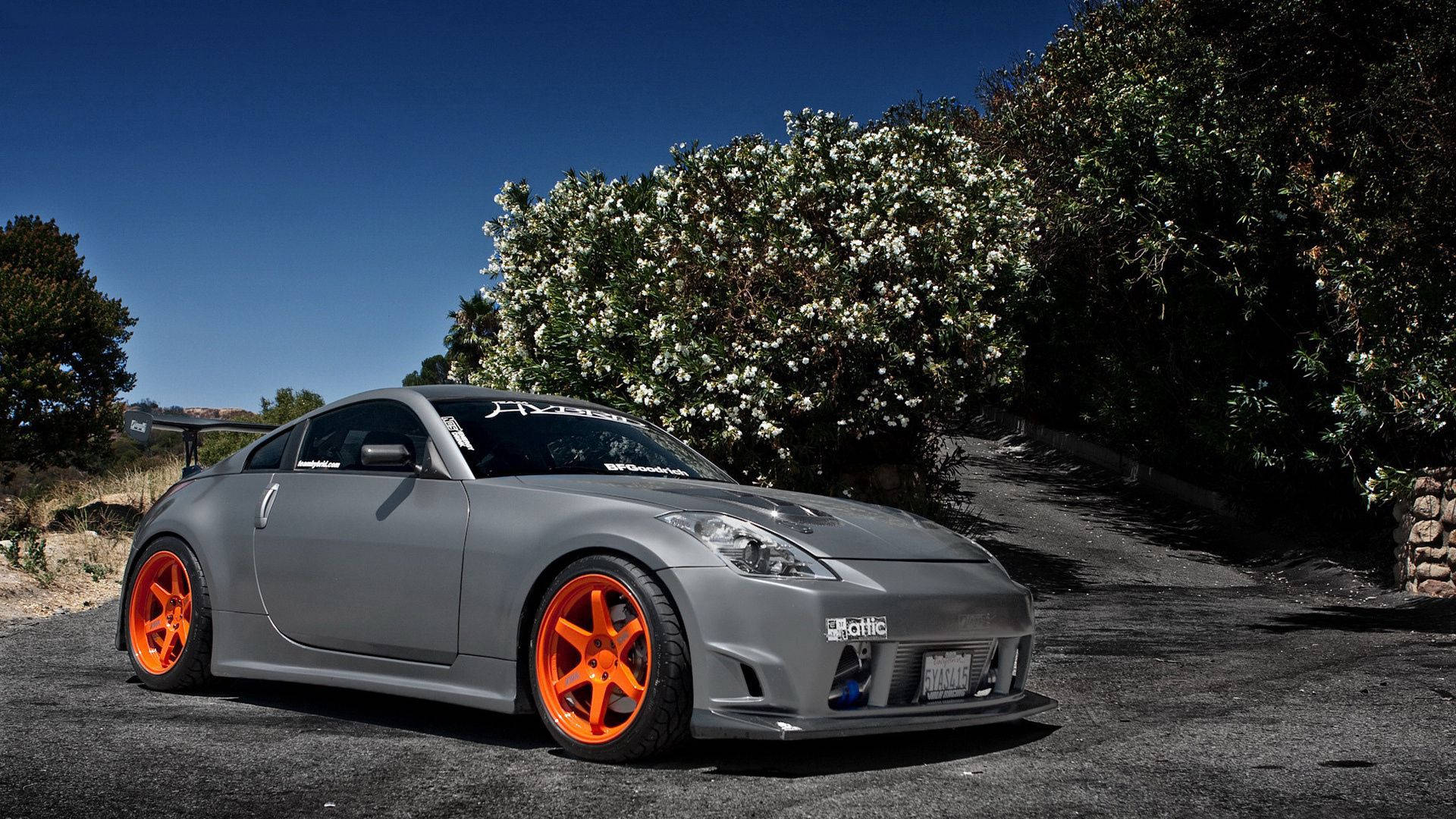 Nissan 350z Auto Tuning Background