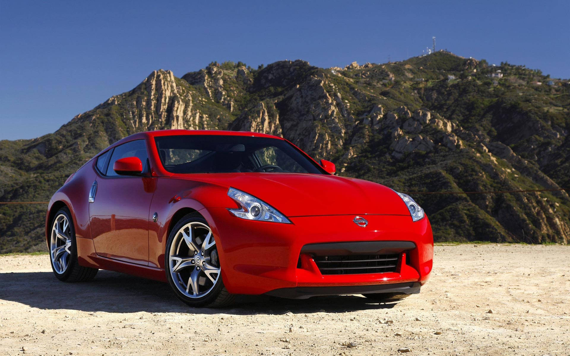 Nissan 370z On The Beach