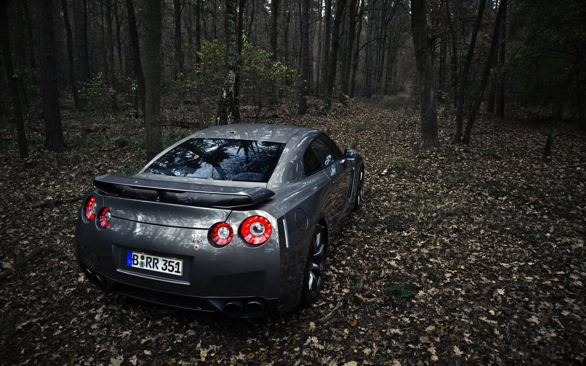 Nissan Black Gtr Background