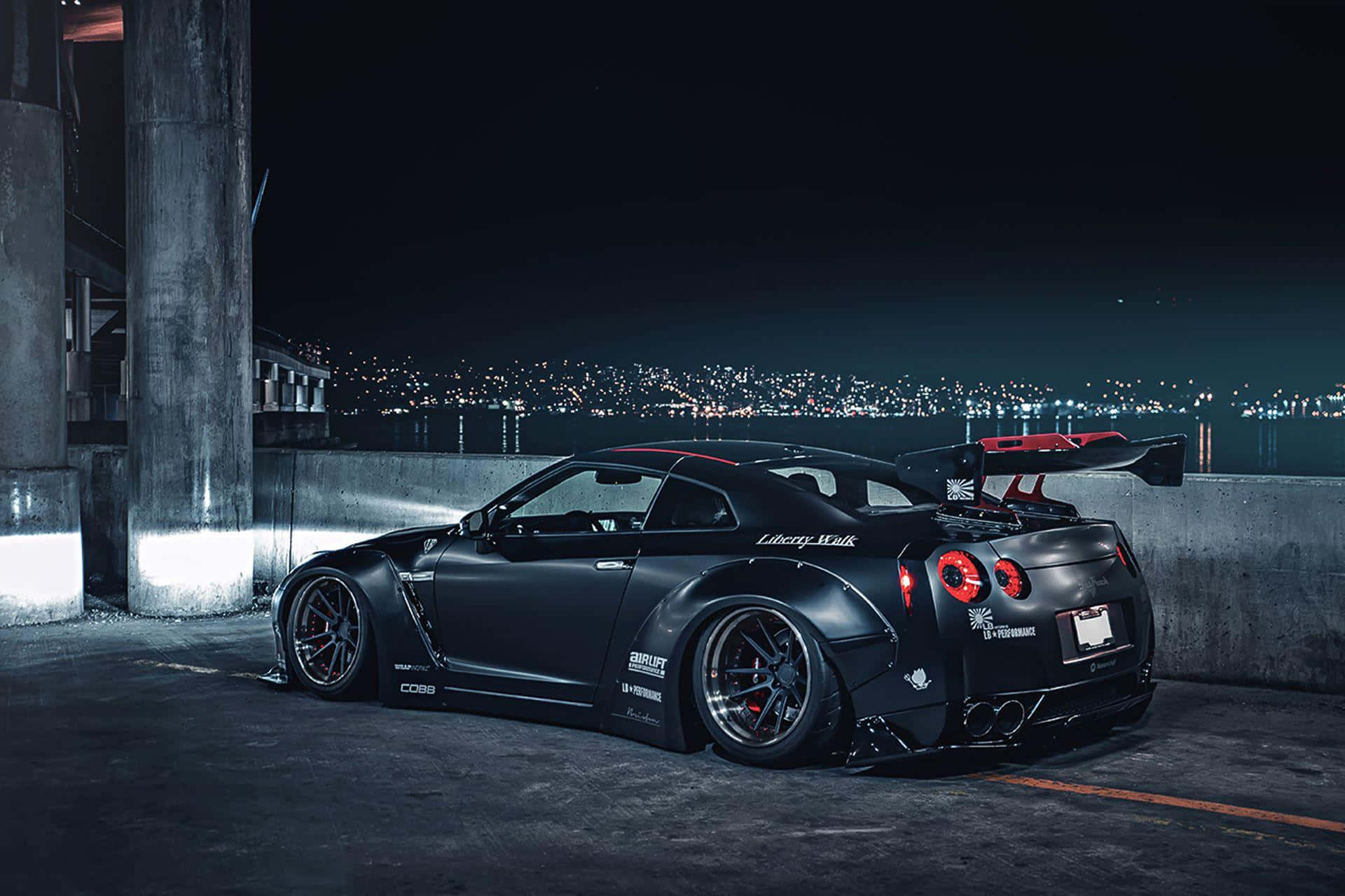 Nissan Gt-r - A High-performance Sports Car Background