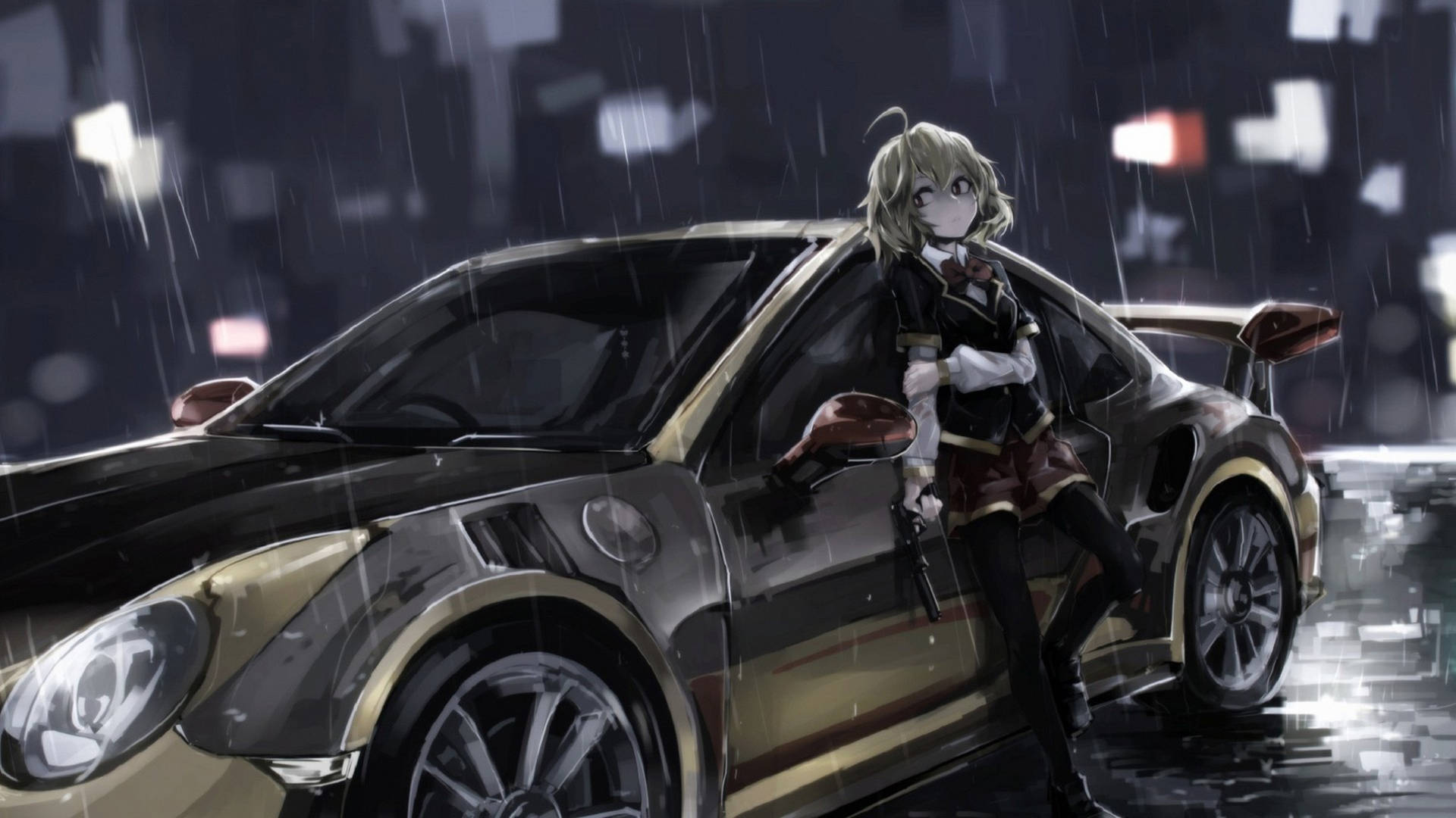 Nissan Gt-r Anime Car