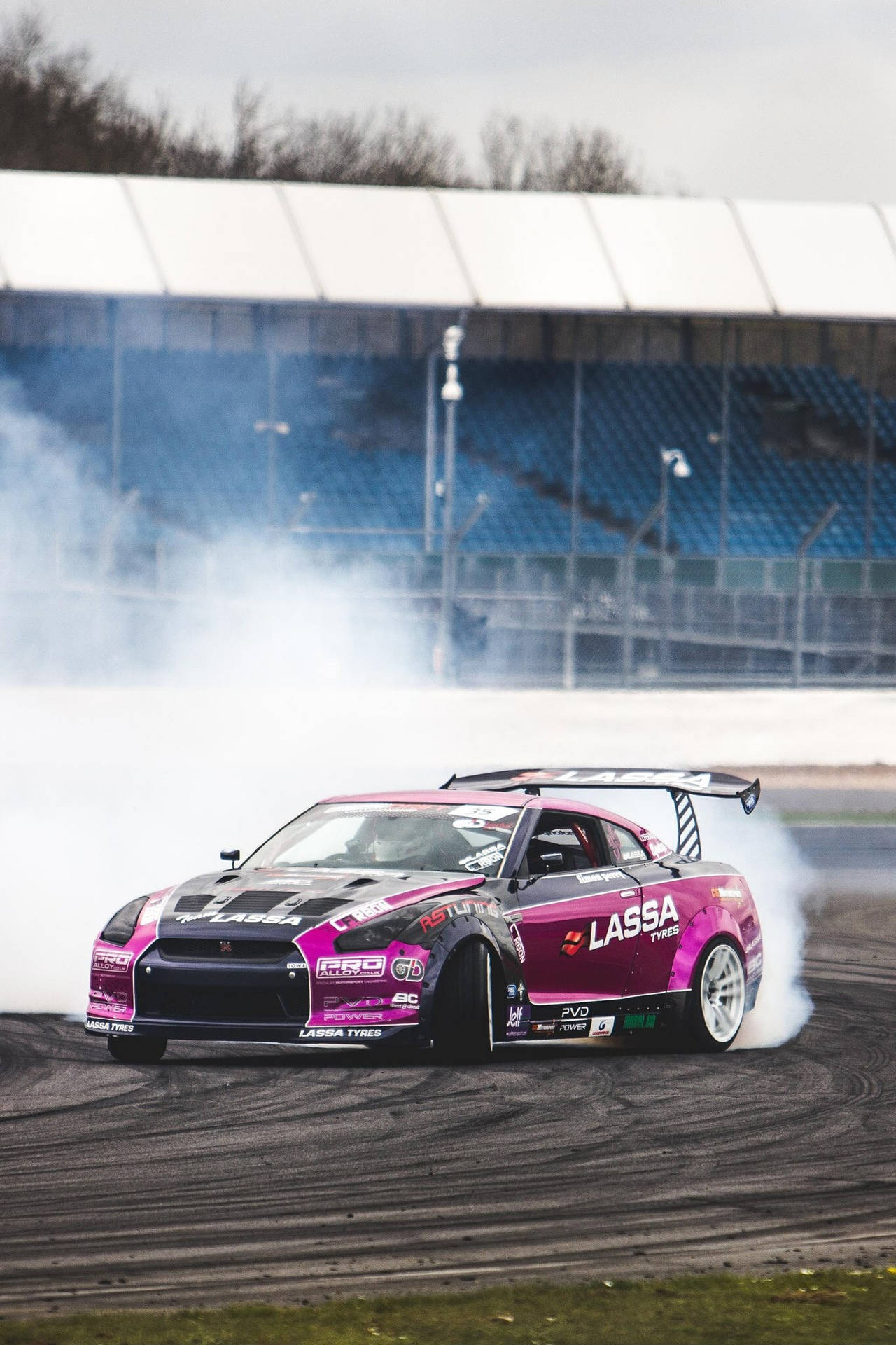 Nissan Gt-r Drift Car Background