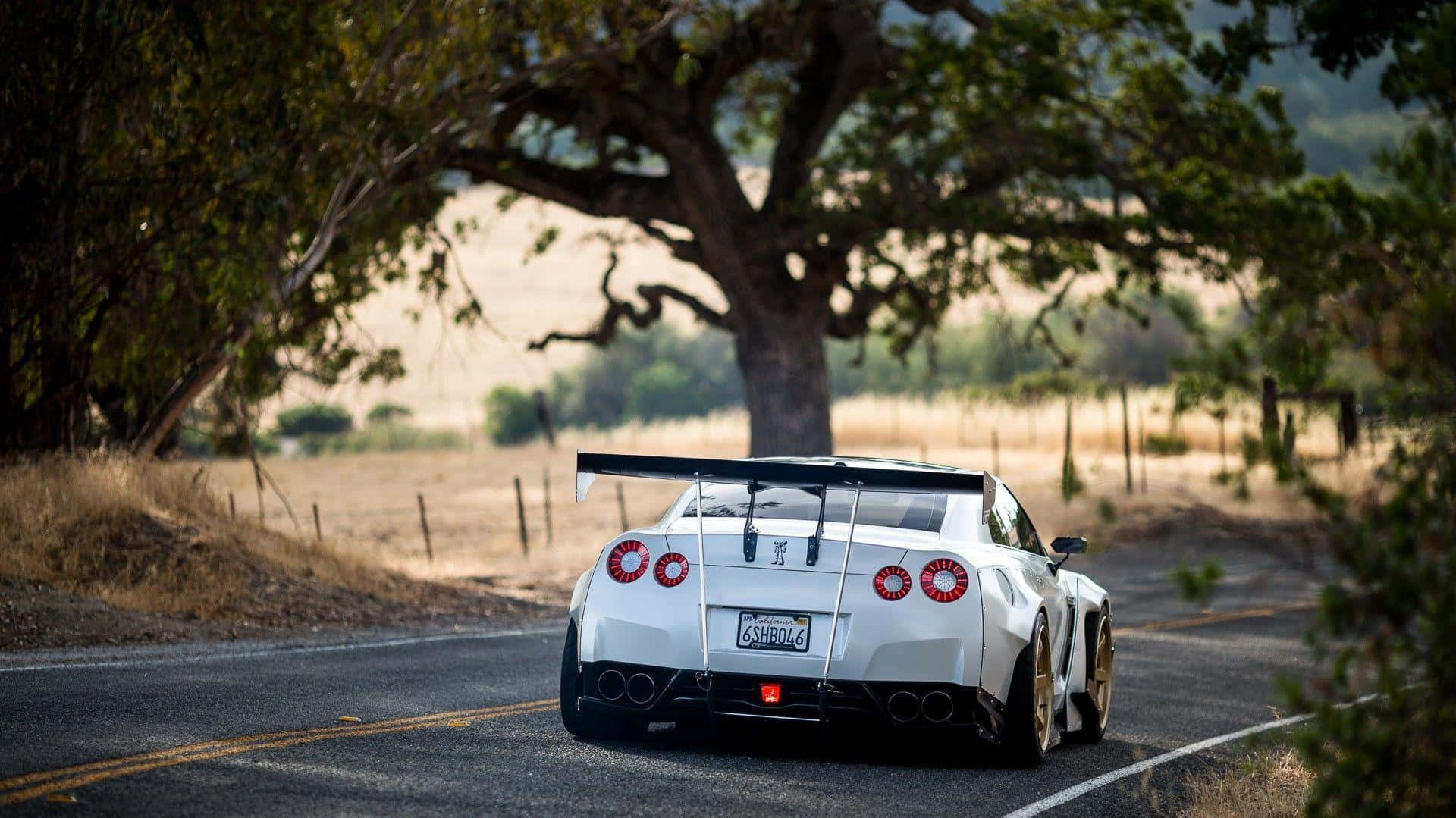 Nissan Gtr: A Racecar For Your Desktop Background