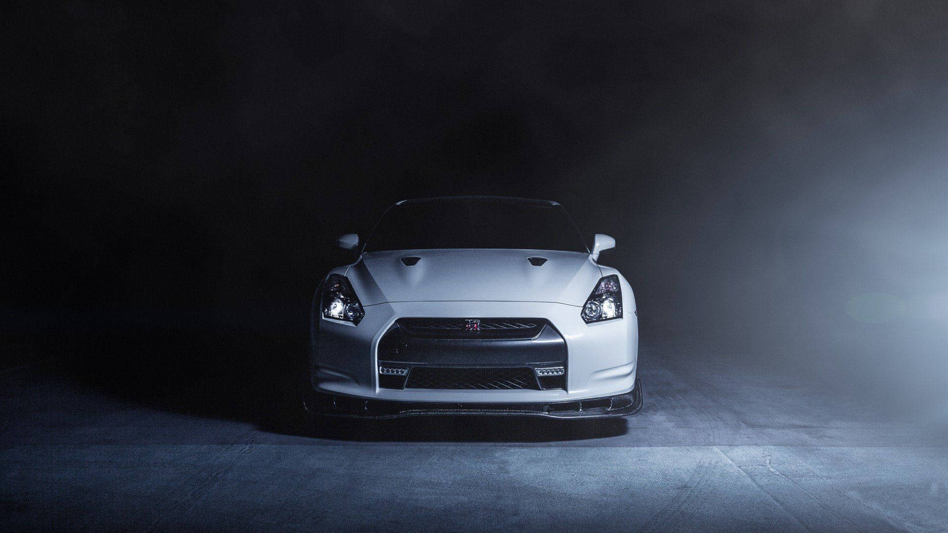 Nissan Gtr Front View Background