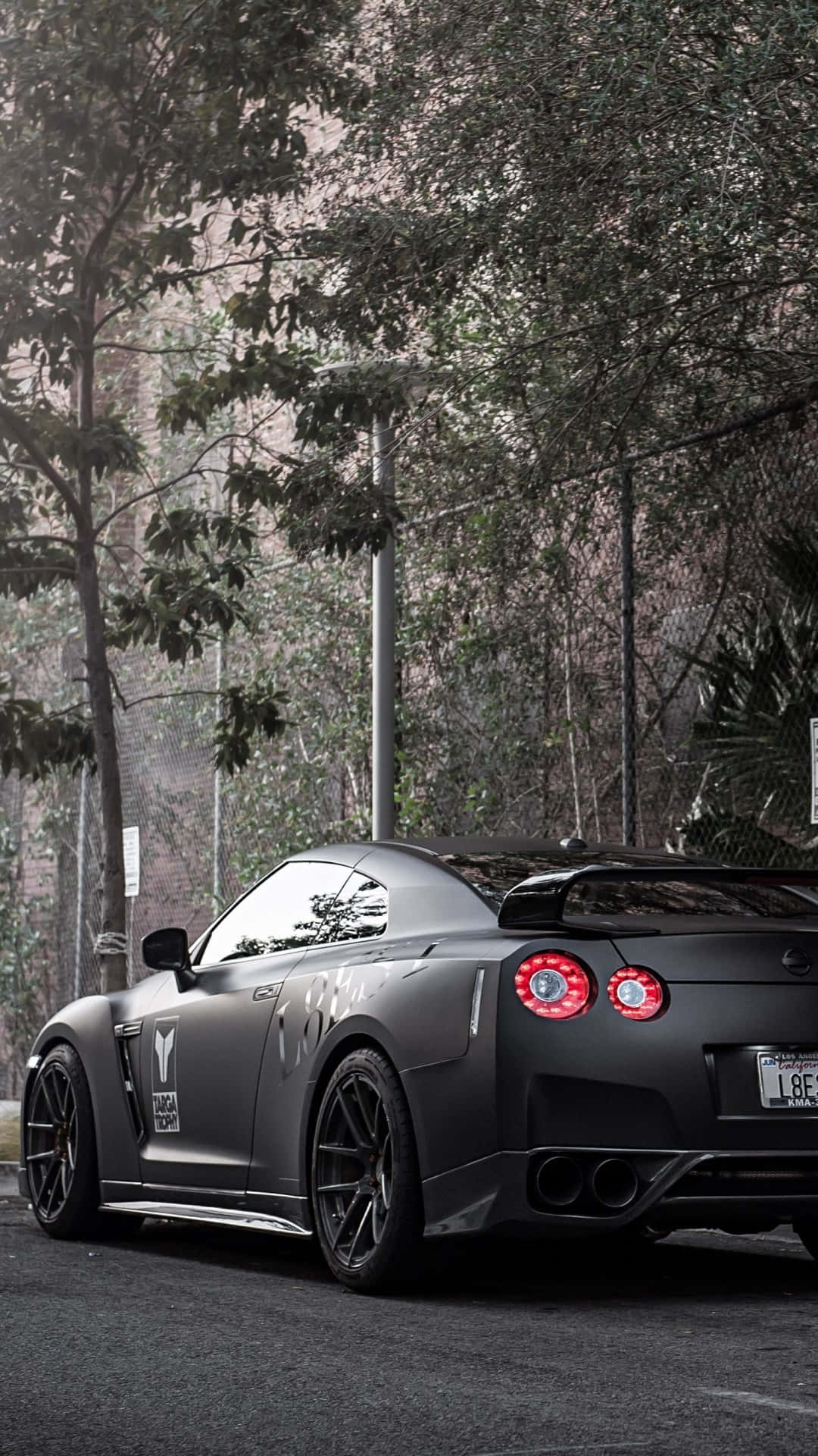 Nissan R35 Gtr Forest Road Background