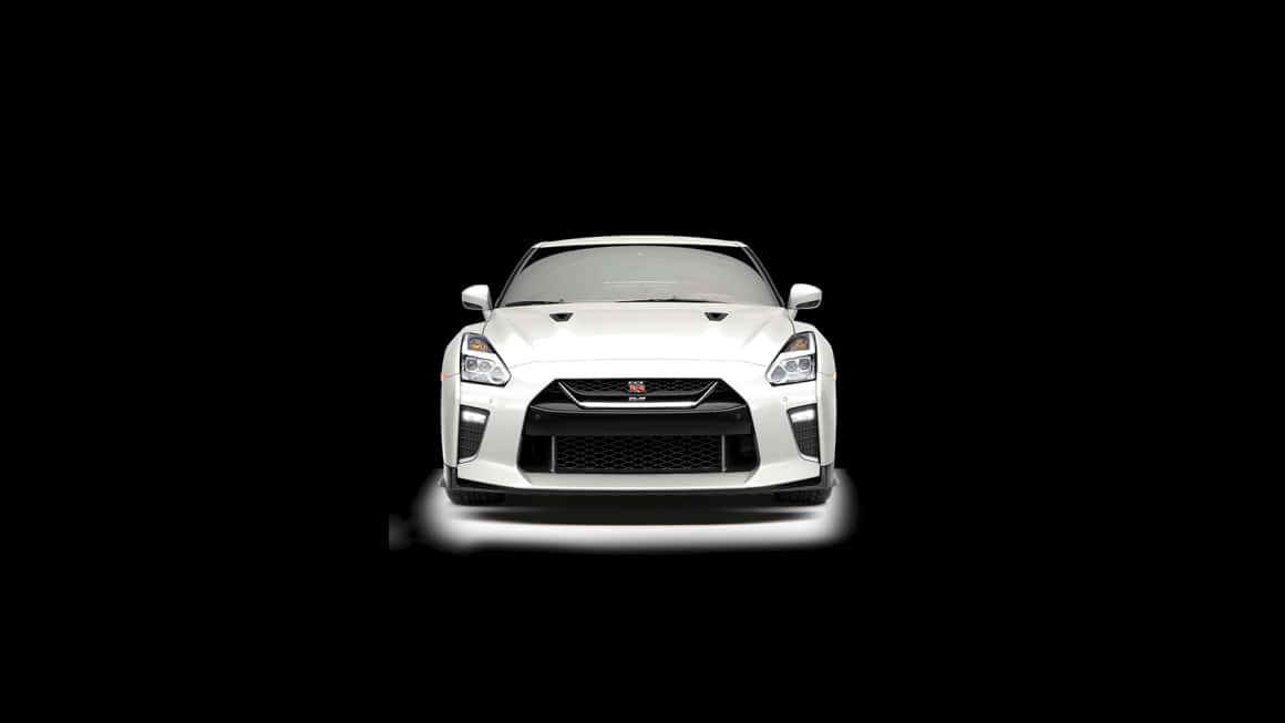 Nissan R35 Gtr Front View Background