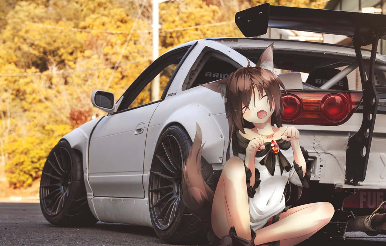 Nissan Silvia Fox Girl Jdm Anime