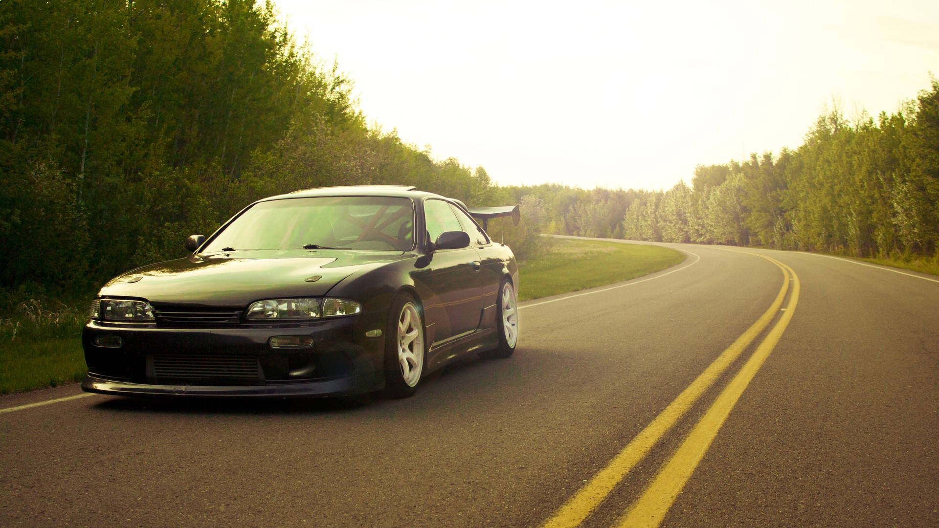 Nissan Silvia S14 - Perfect Balance Of Classic Sporty Design And Modern Reliability Background