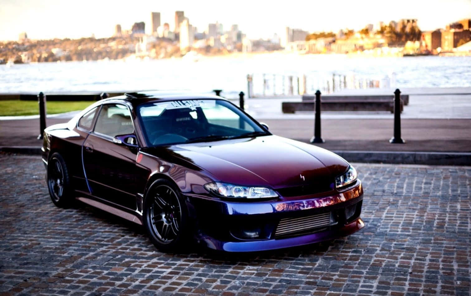 Nissan Silvia S15 Active Red Background