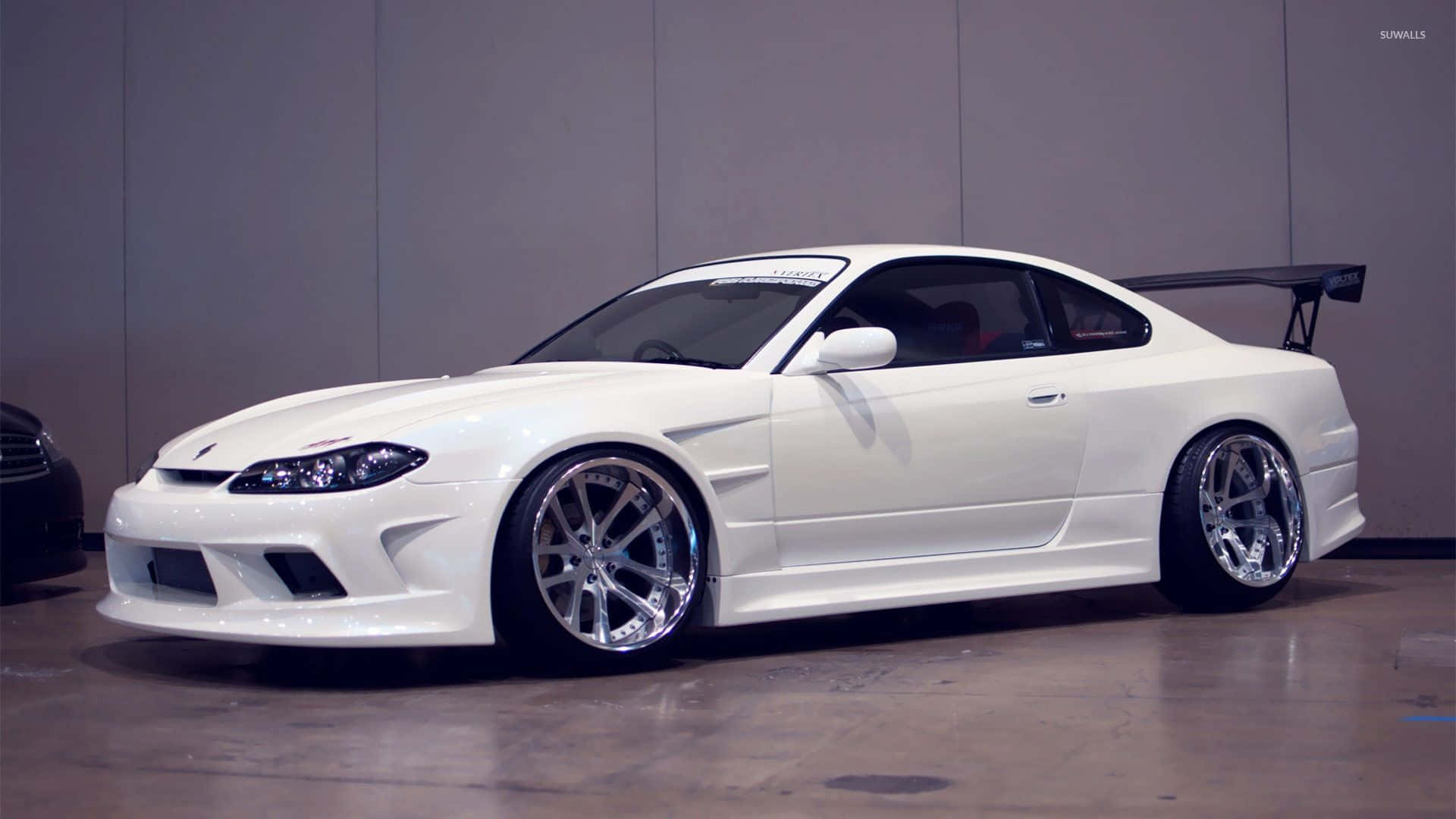 Nissan Silvia S15 Japanese Automobile Background