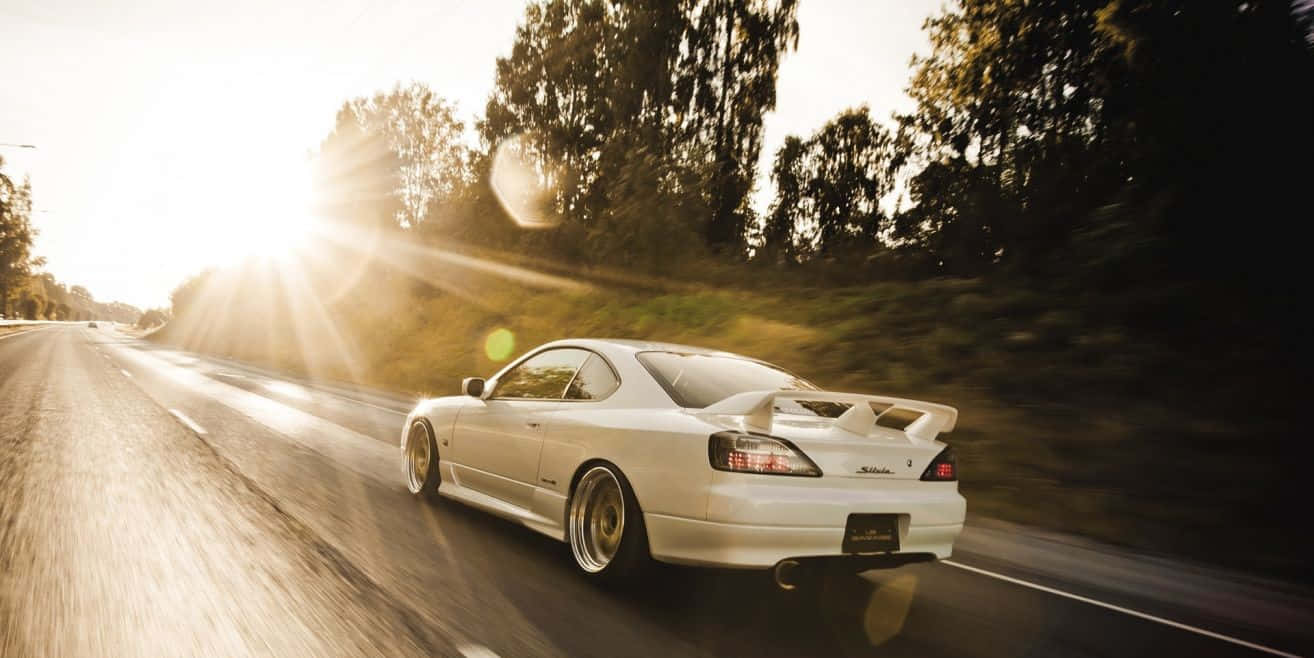 Nissan Silvia S15 Road Trip Background