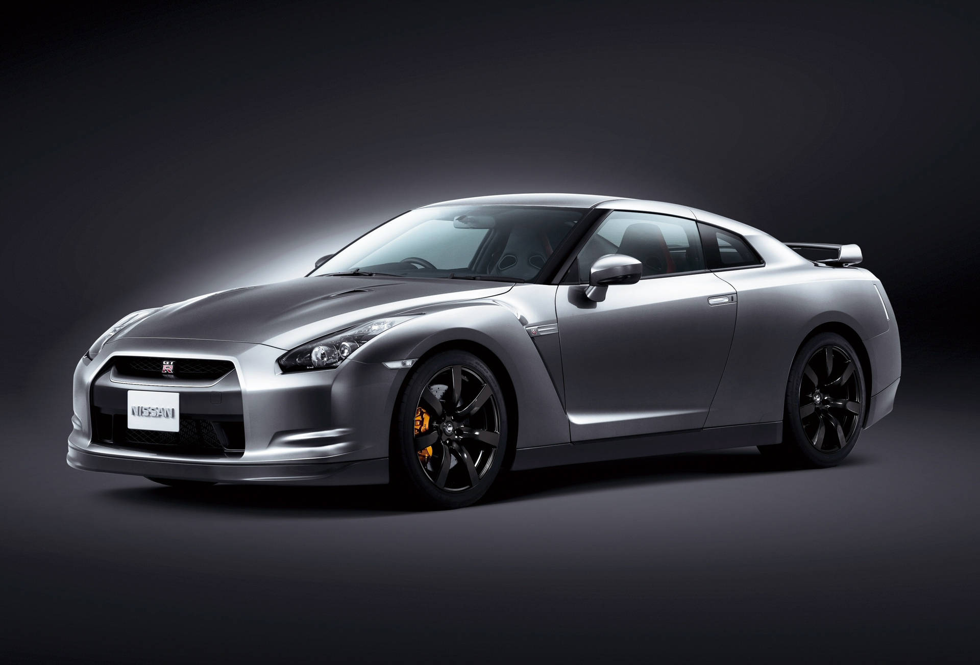 Nissan Skyline Gtr R35 Dark Gray Background