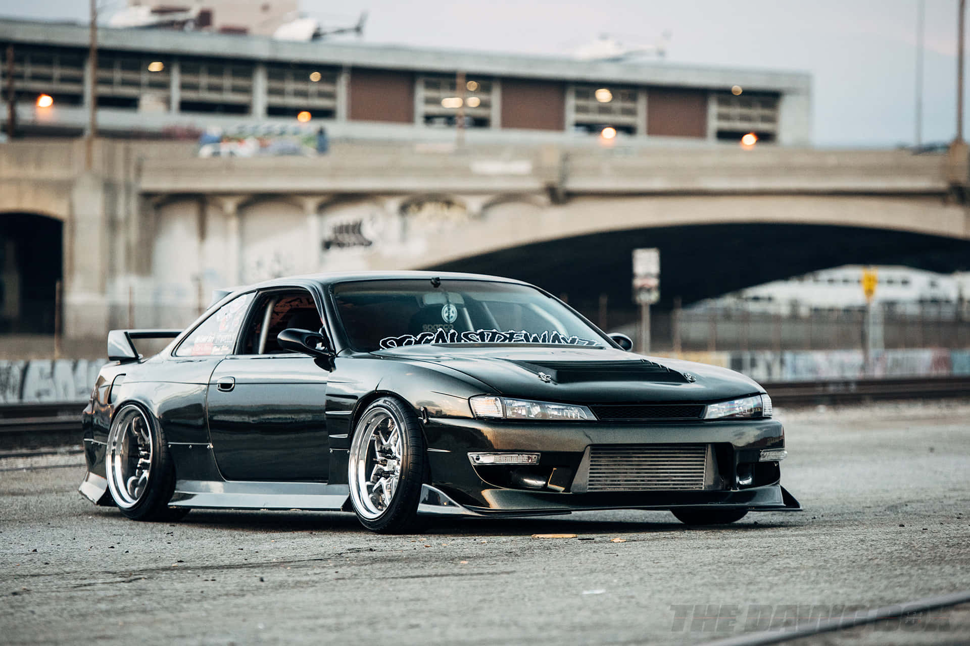 Nissan240sx Custom Street Style Background