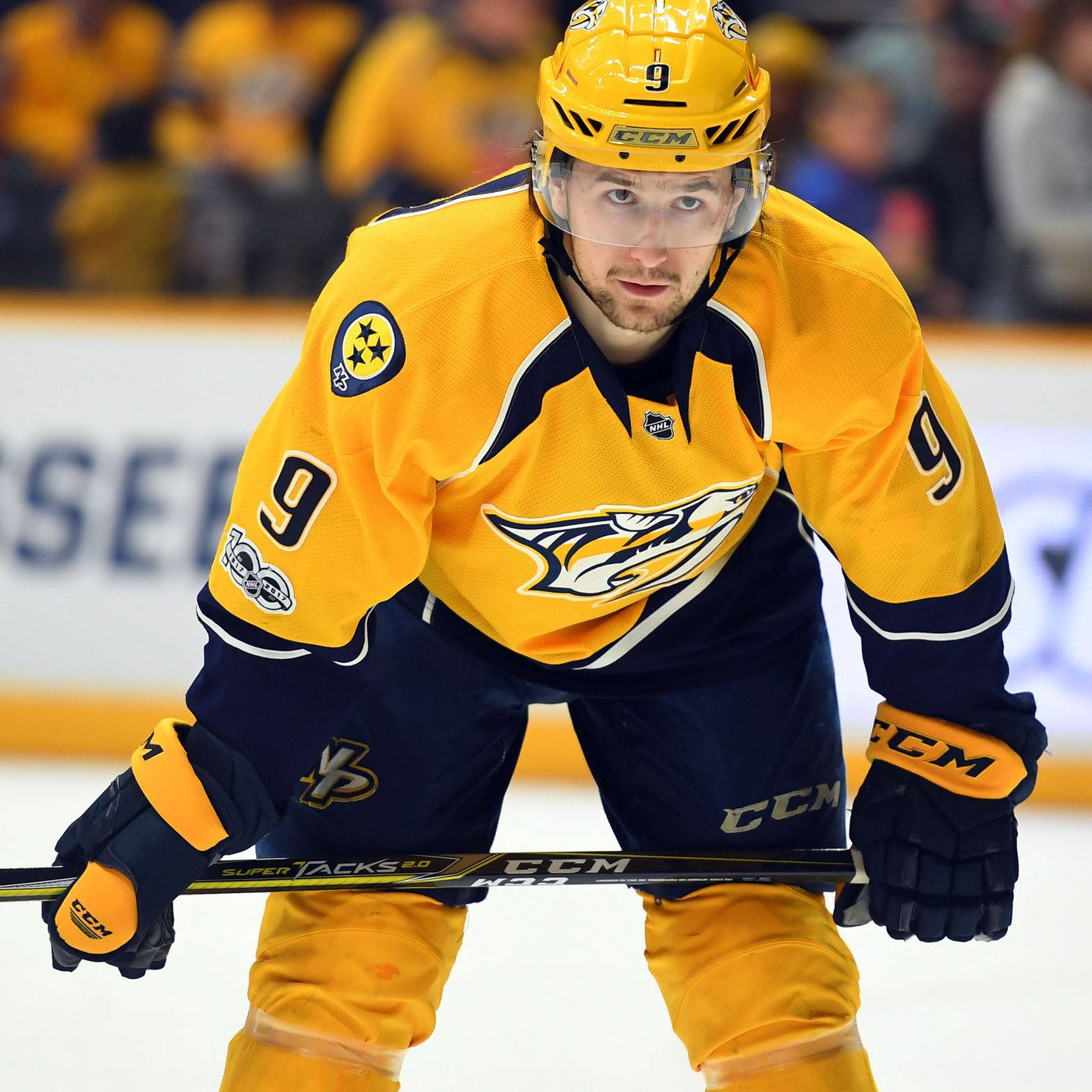 No.9 Nashville Predators Filip Forsberg Background