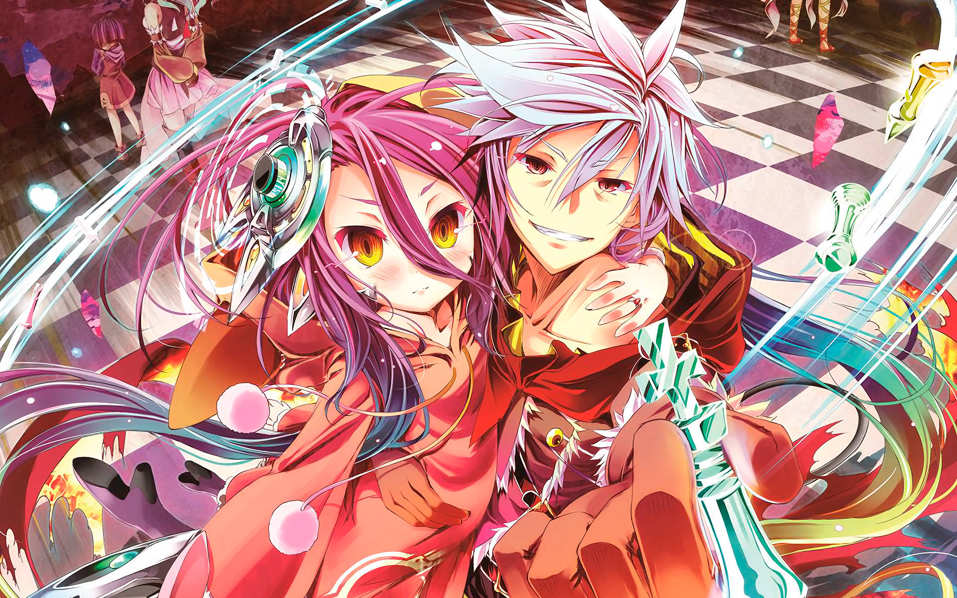No Game No Life Zero Characters Background