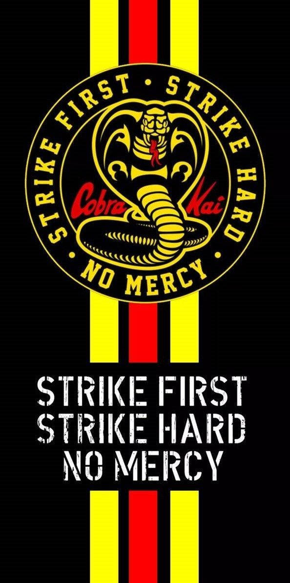 No Mercy Cobra Kai Phone Background