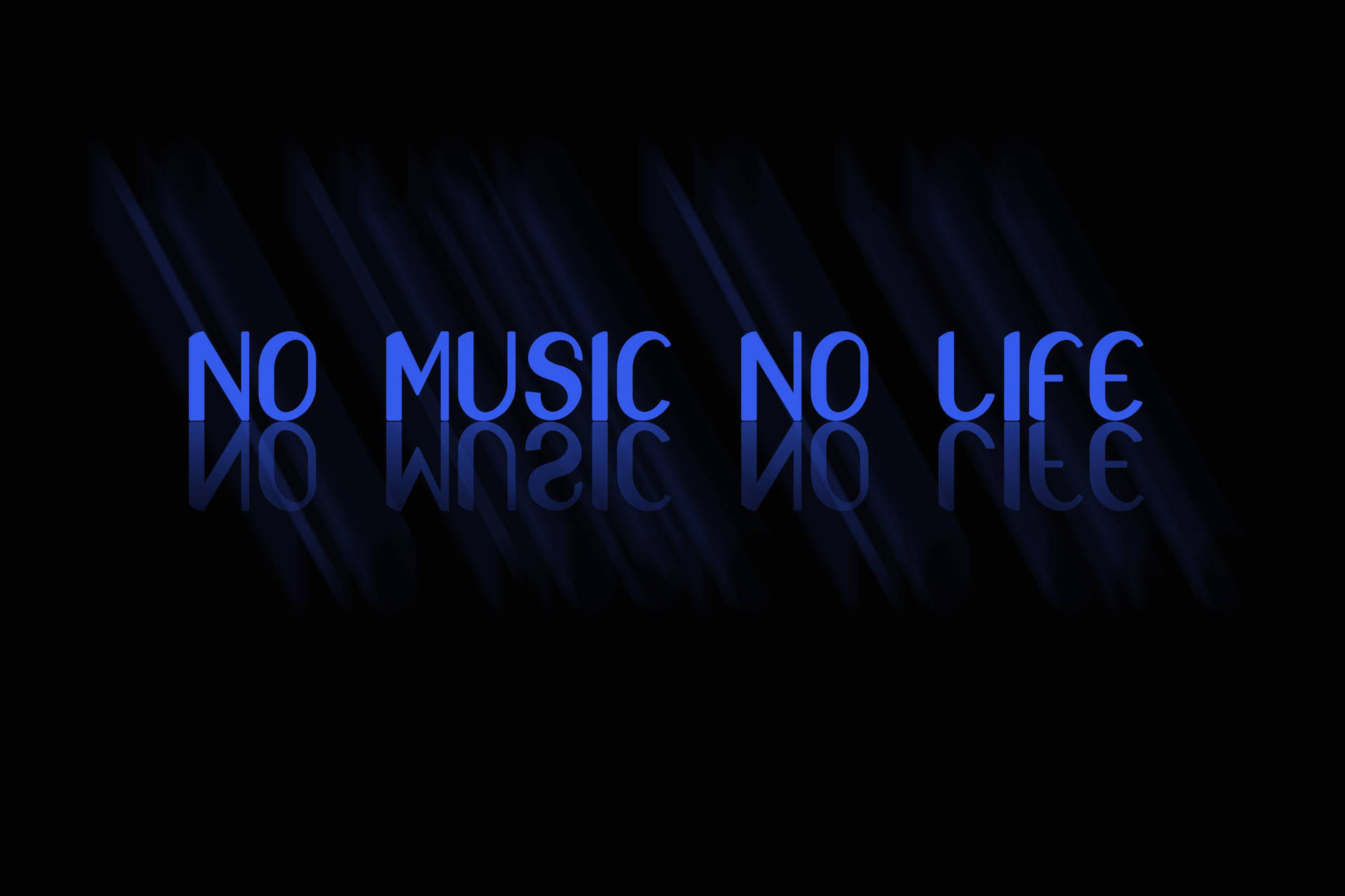 No Music No Life Background