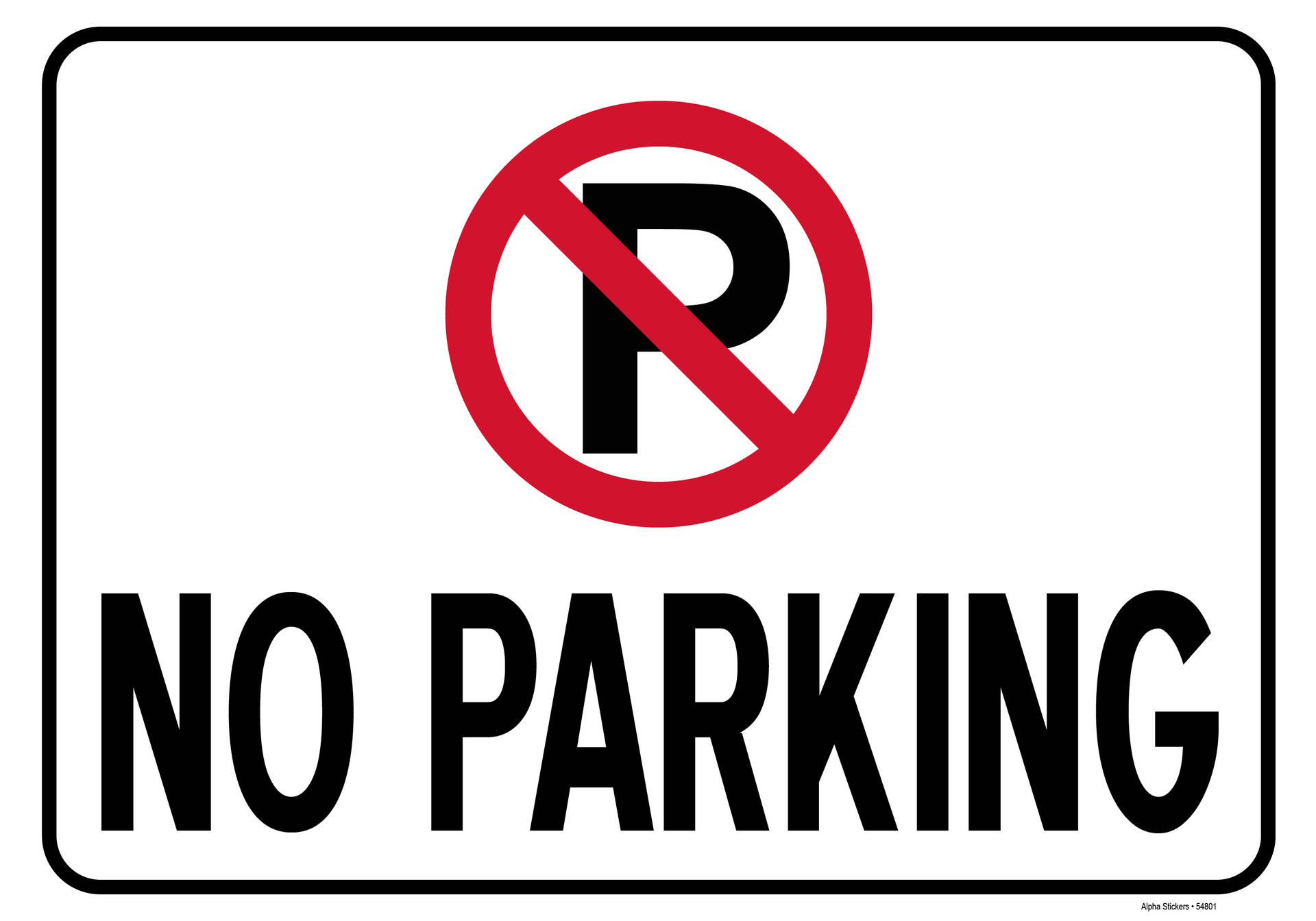 No Parking Sign Background