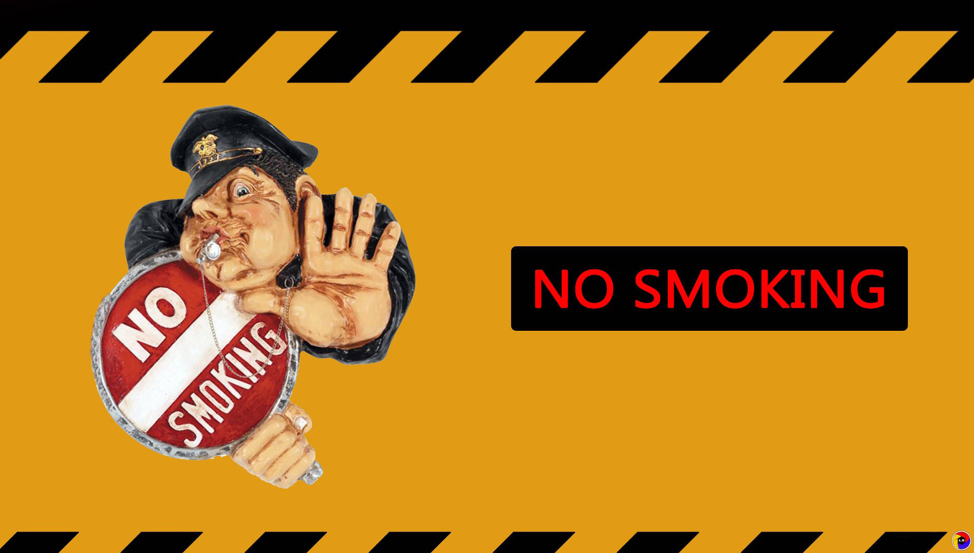 No Smoking Signage Background