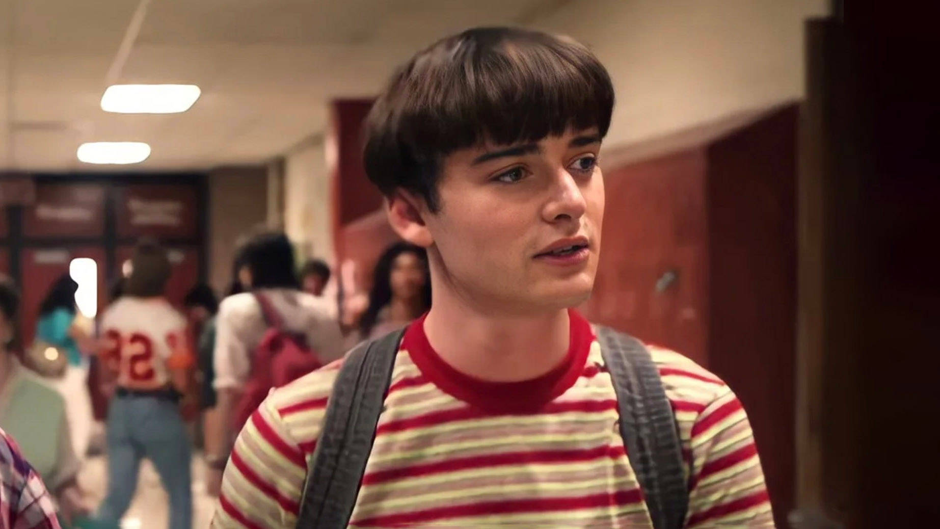 Noah Schnapp As Will Byers At School