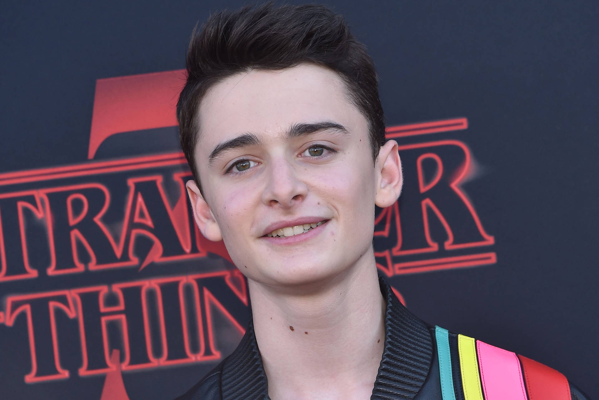 Noah Schnapp At Stranger Things Premiere Background