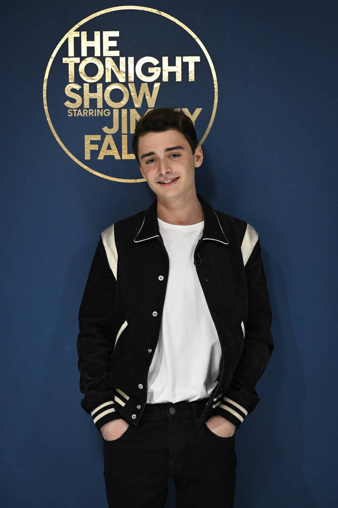 Noah Schnapp At The Tonight Show Background