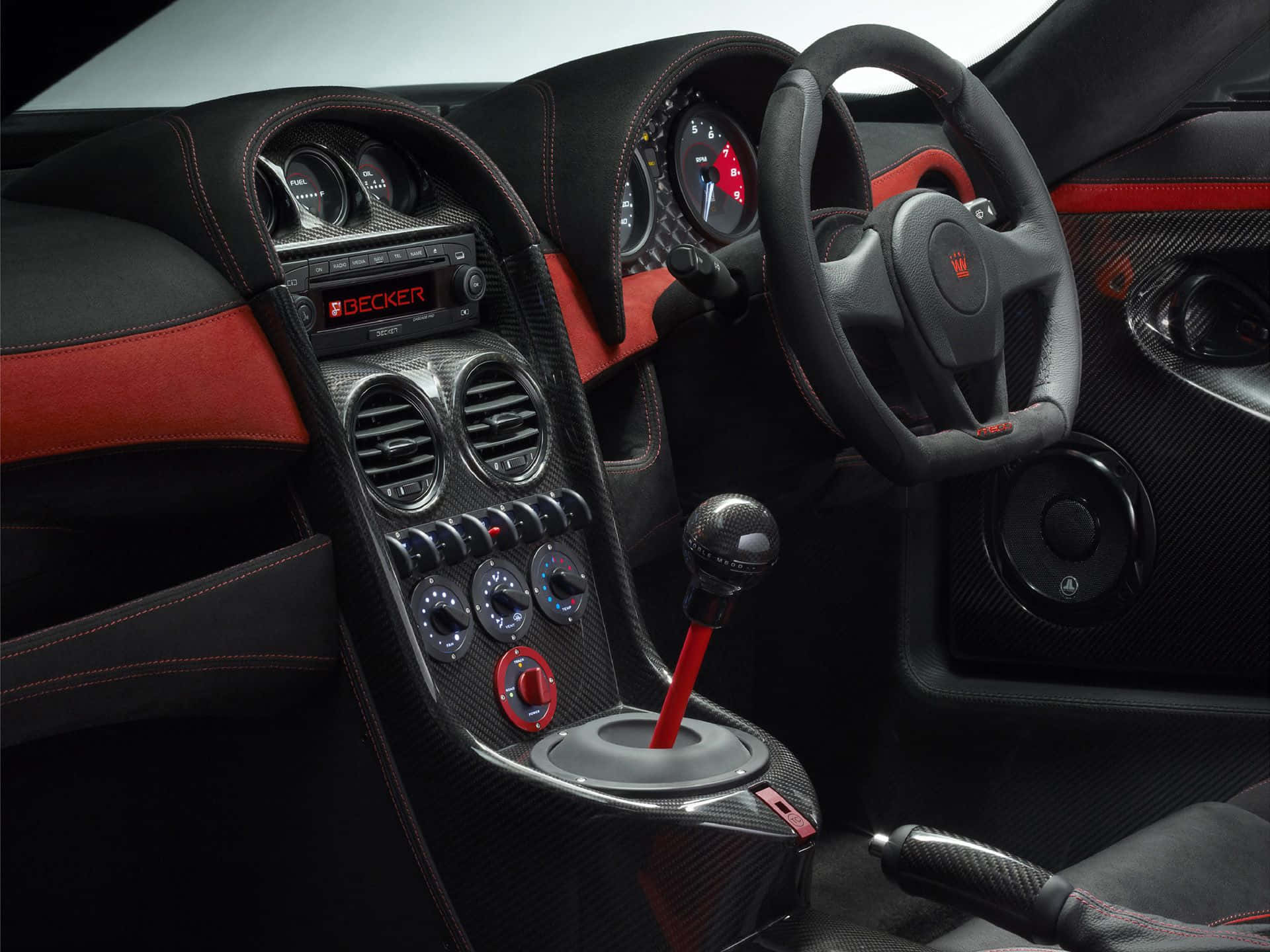 Noble Right Hand-drive Interior Background