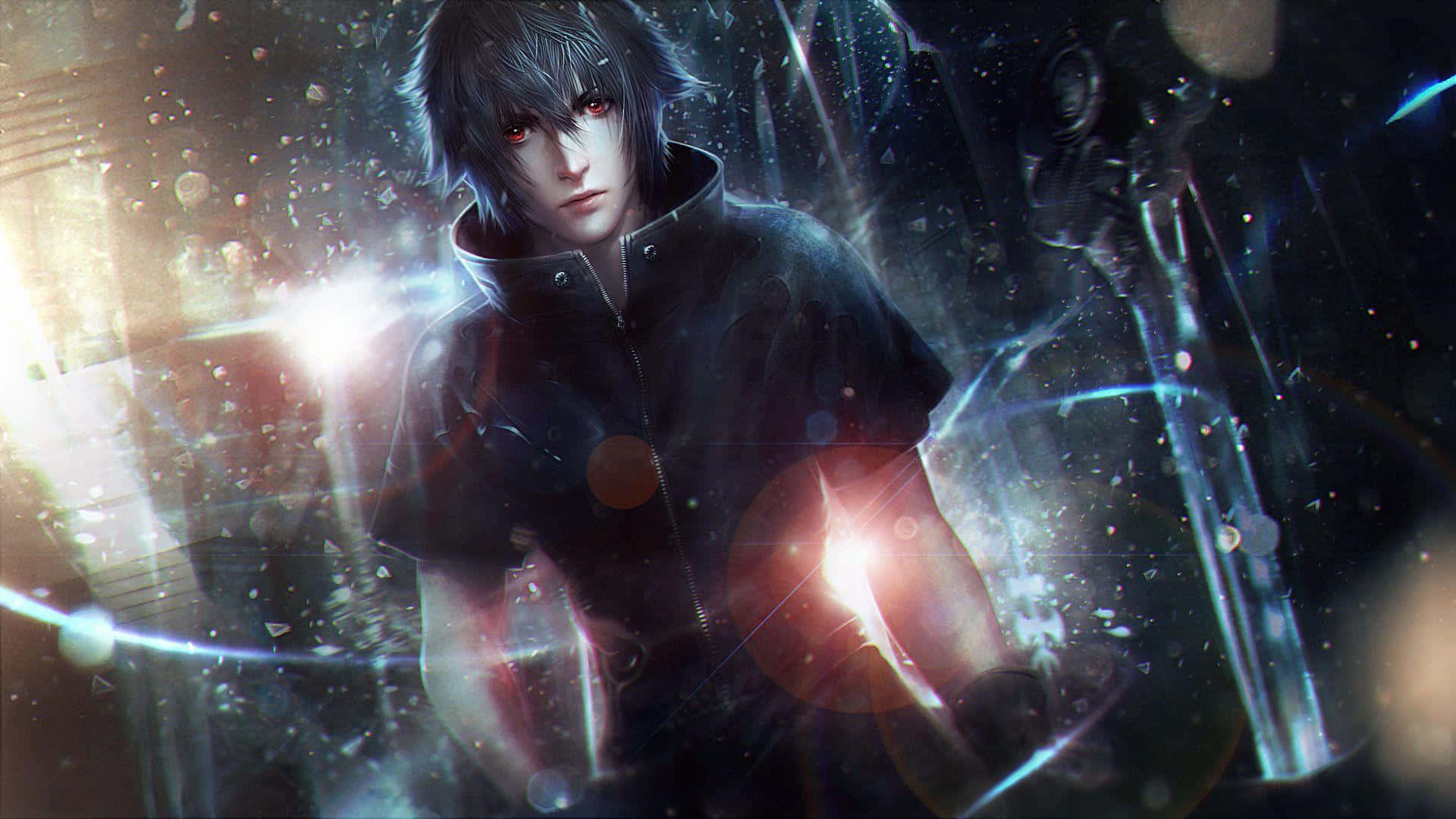 Noctis Lucis Caelum: A Symbol Of Power And Courage Background