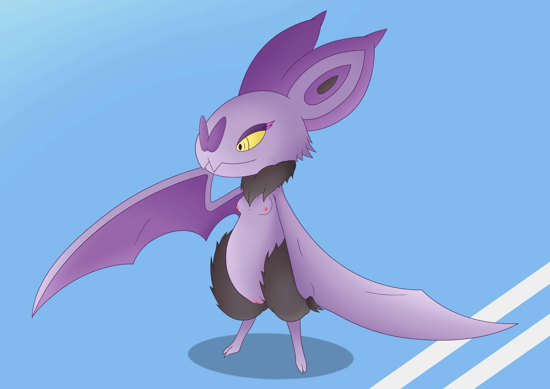 Noibat In Blue Background Background