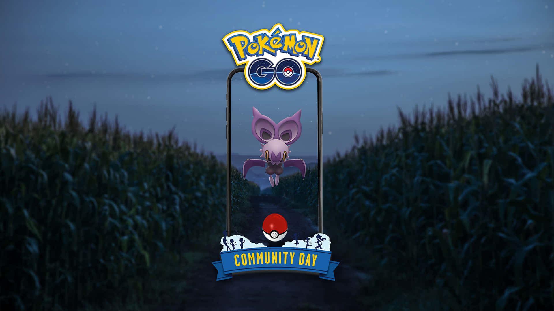 Noibat In Pokémon Go Community Day Background