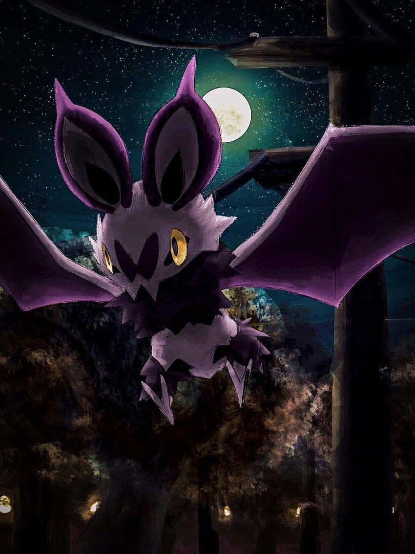Noibat Near Trees Under Starry Night