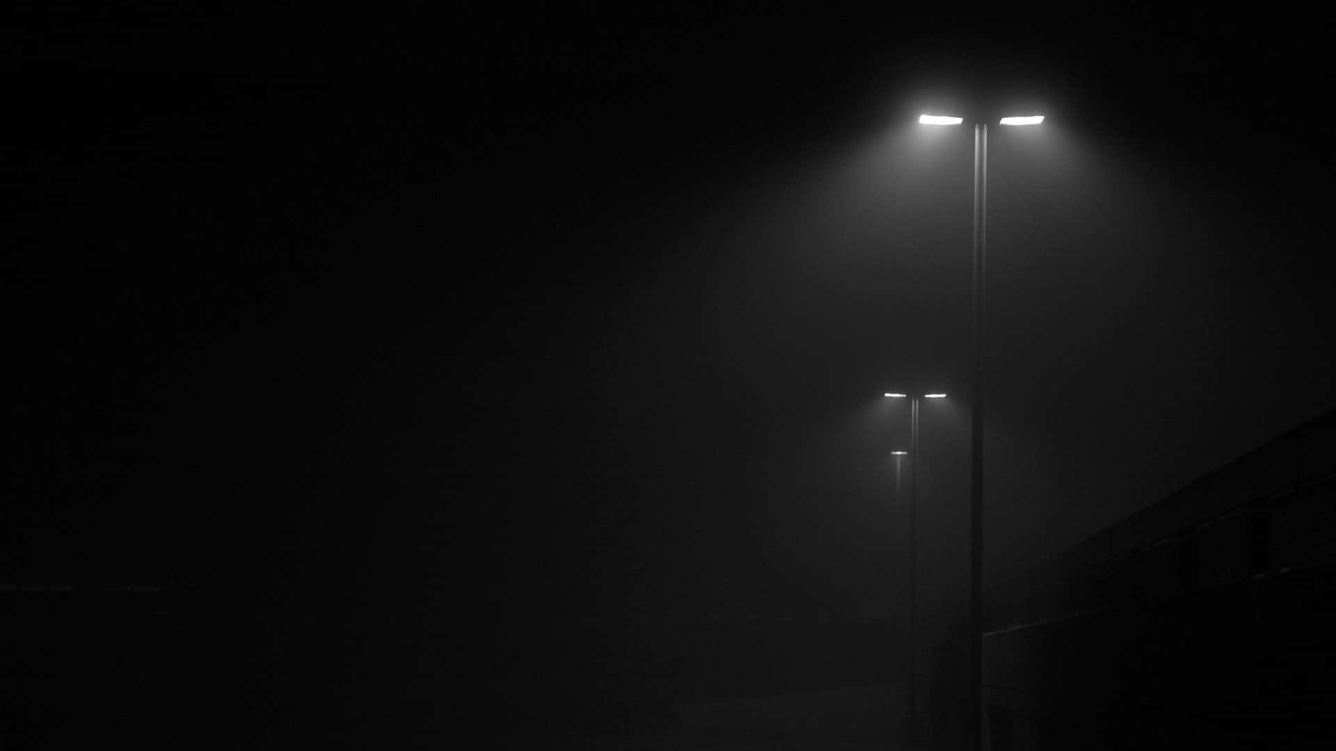 Noir Street Light Background