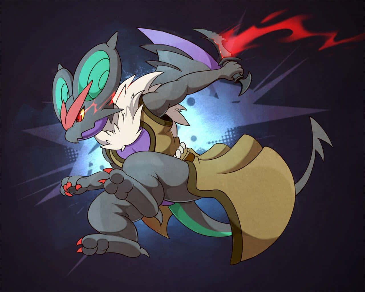 Noivern Battle Stance Background